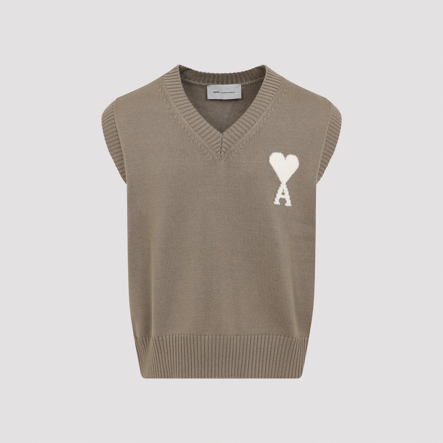 Ami Wool and Cotton Vest