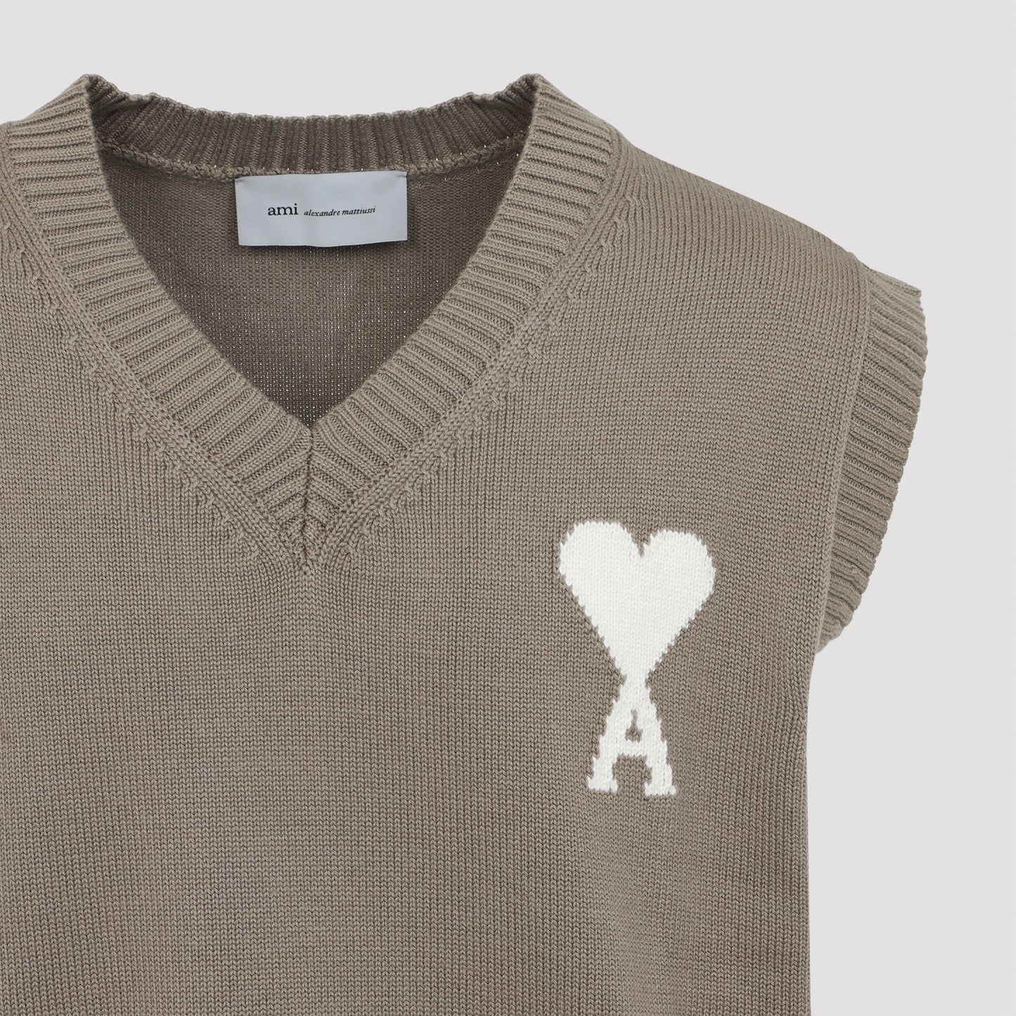 Ami Wool and Cotton Vest