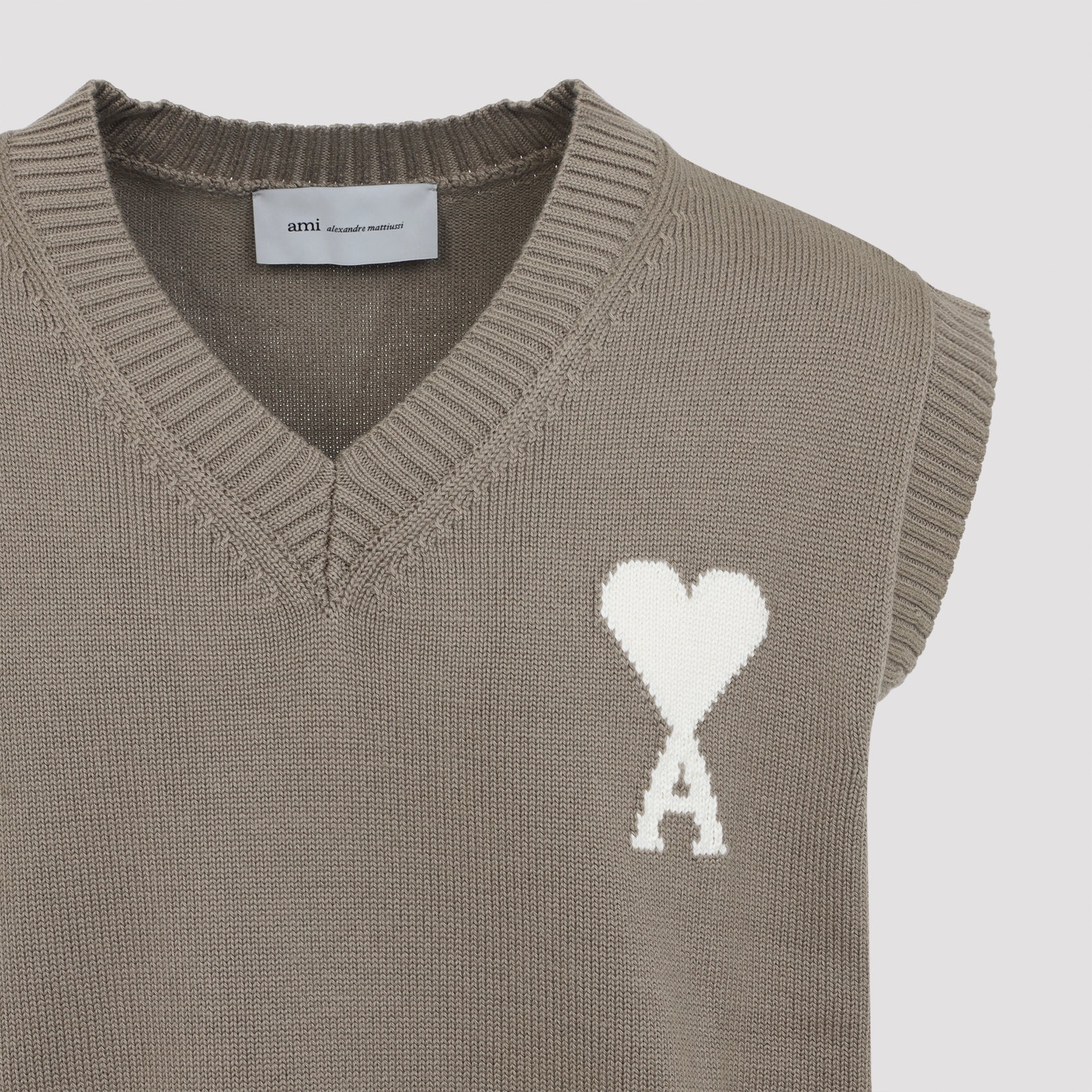 Ami Wool and Cotton Vest