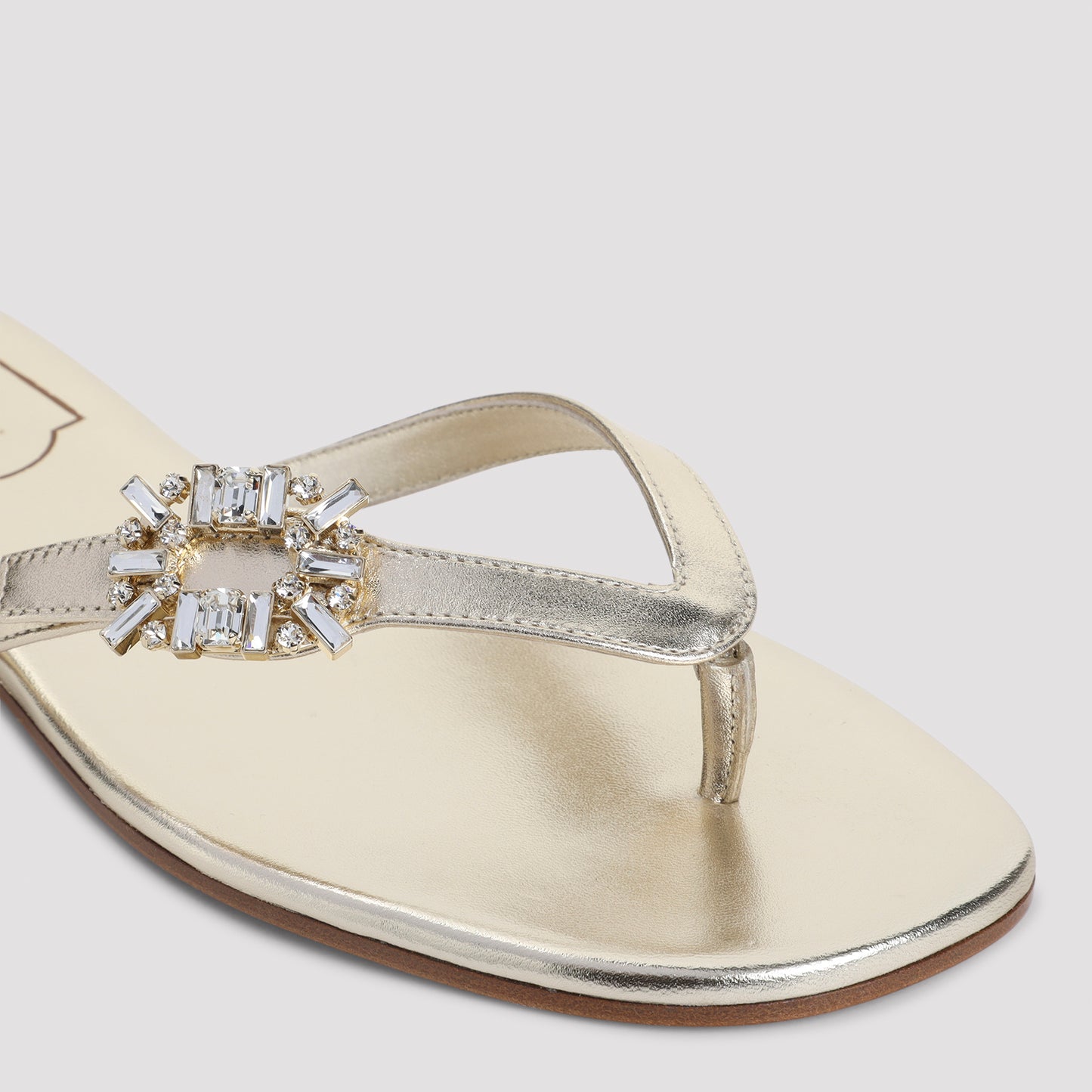 Roger Vivier Strass B Flip Flops