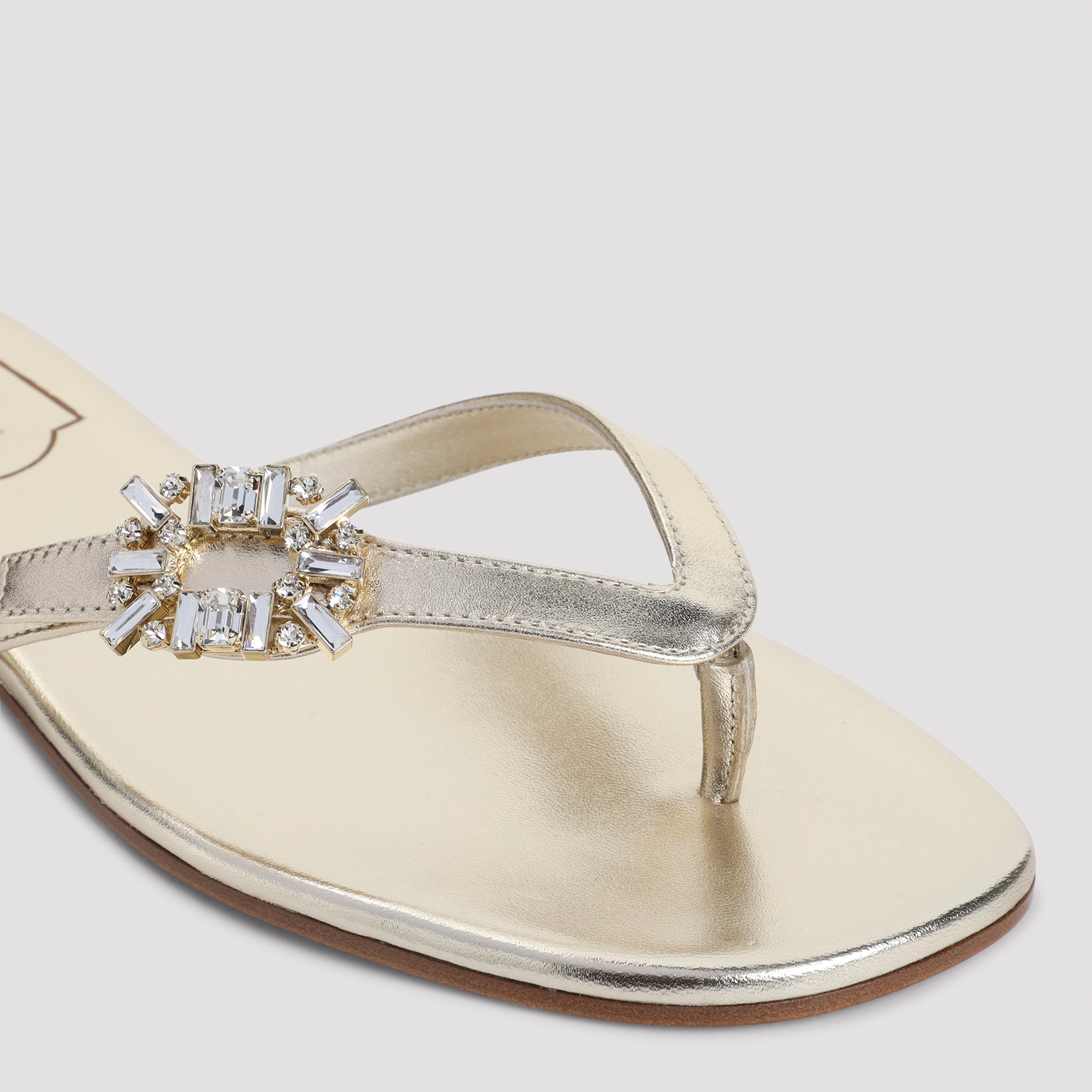 Roger Vivier Strass B Flip Flops
