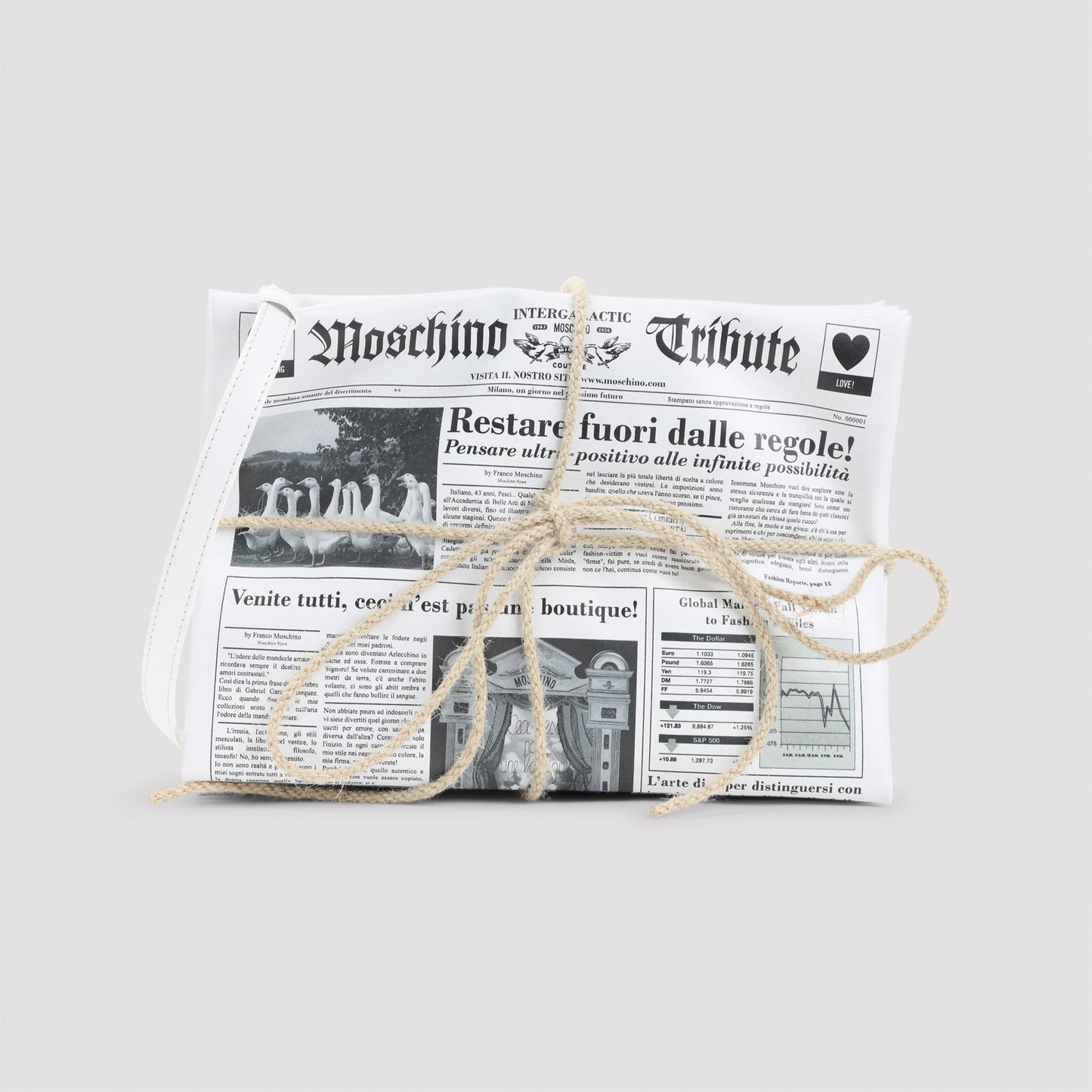 Moschino Paper Bag