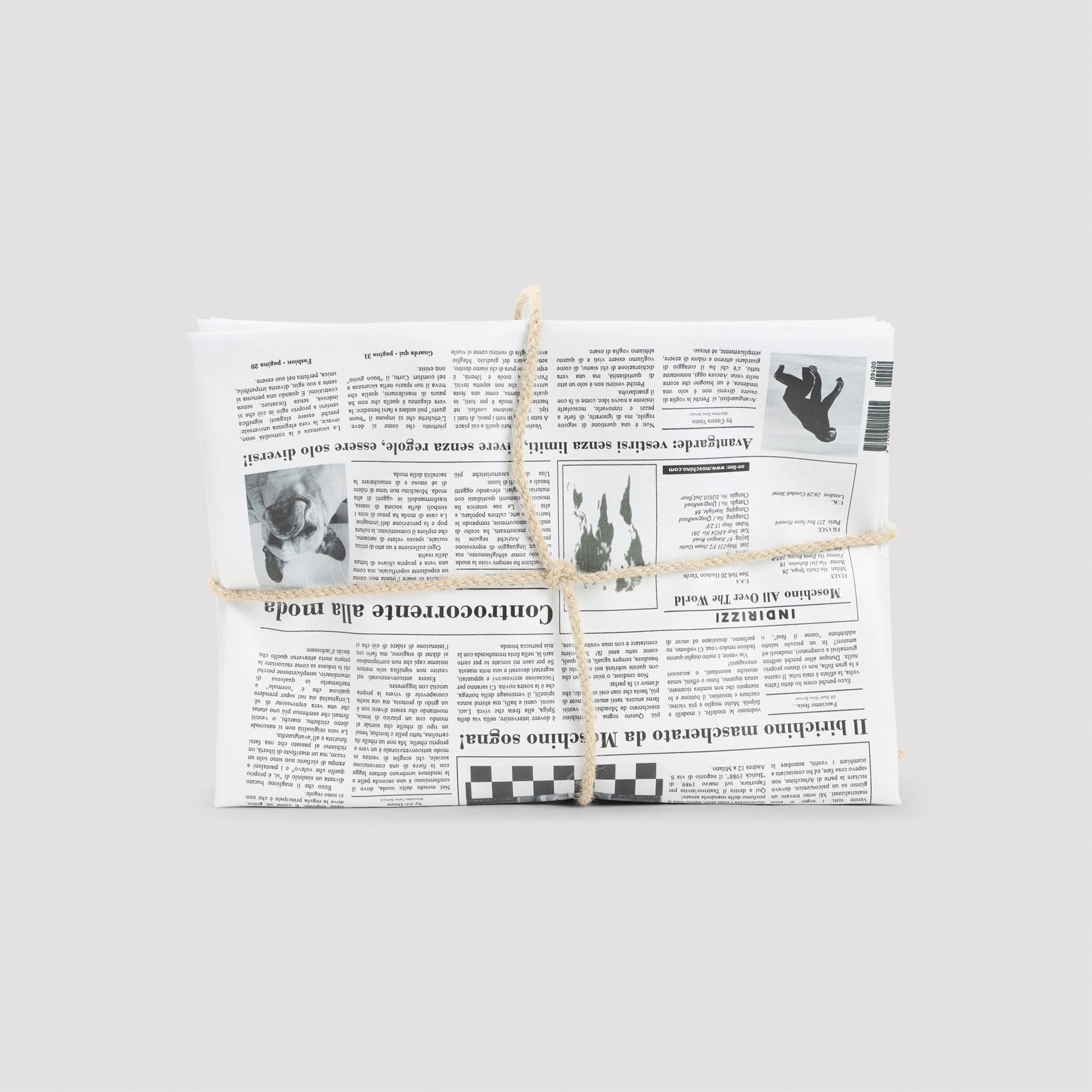 Moschino Paper Bag