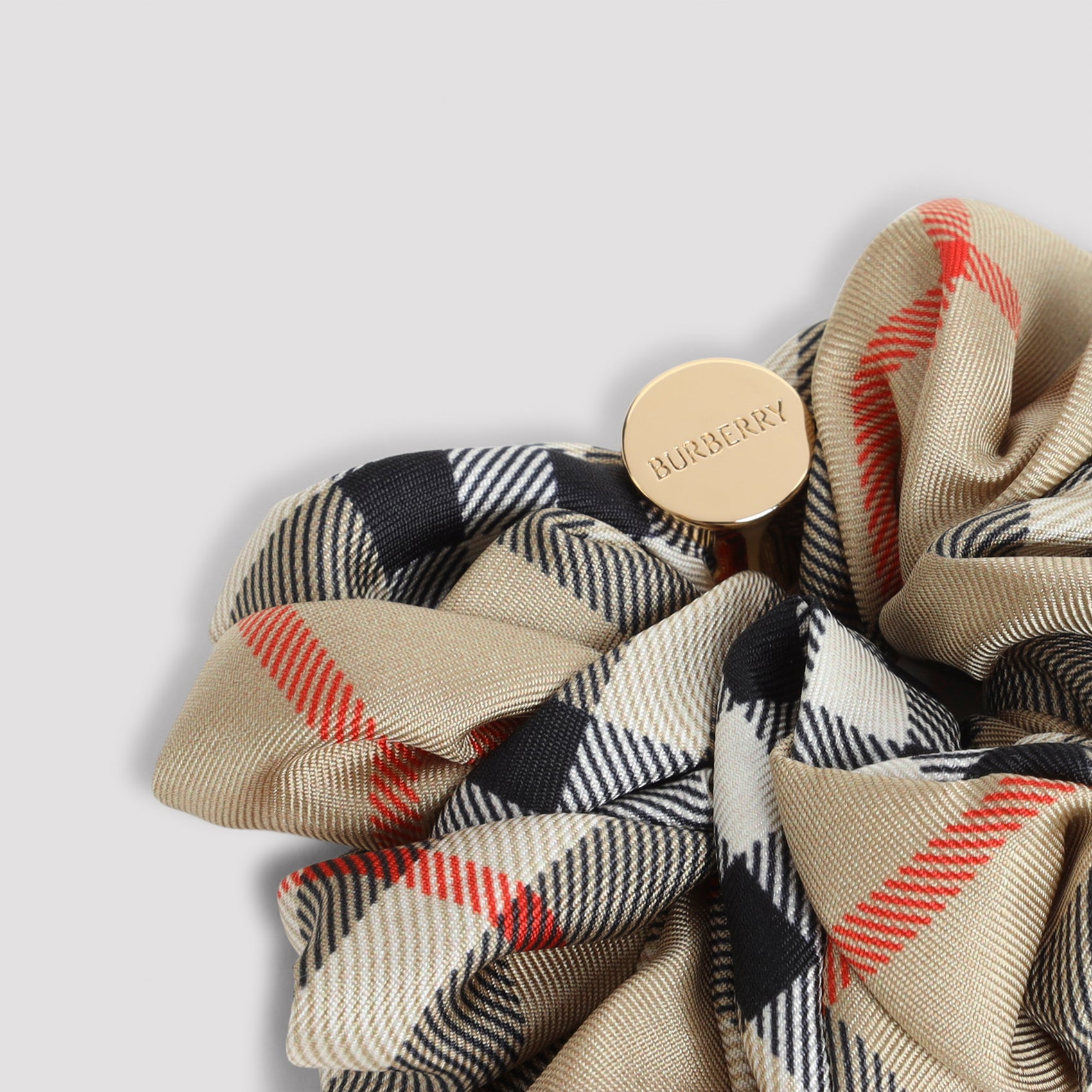 Buerberry Check Scrunchie