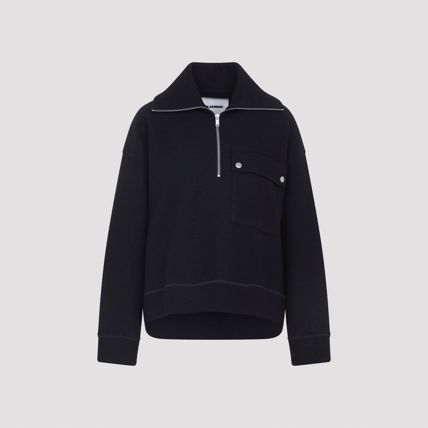 Jil Sander + 124 Hn Long Sleeves Sweatshirt