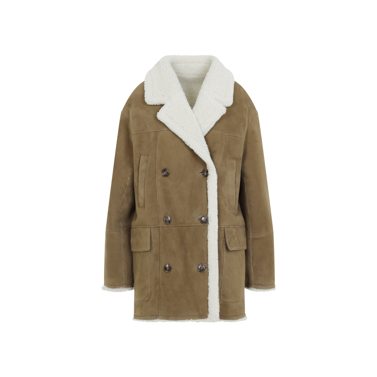 Yves Salomon Shearling Short Coat