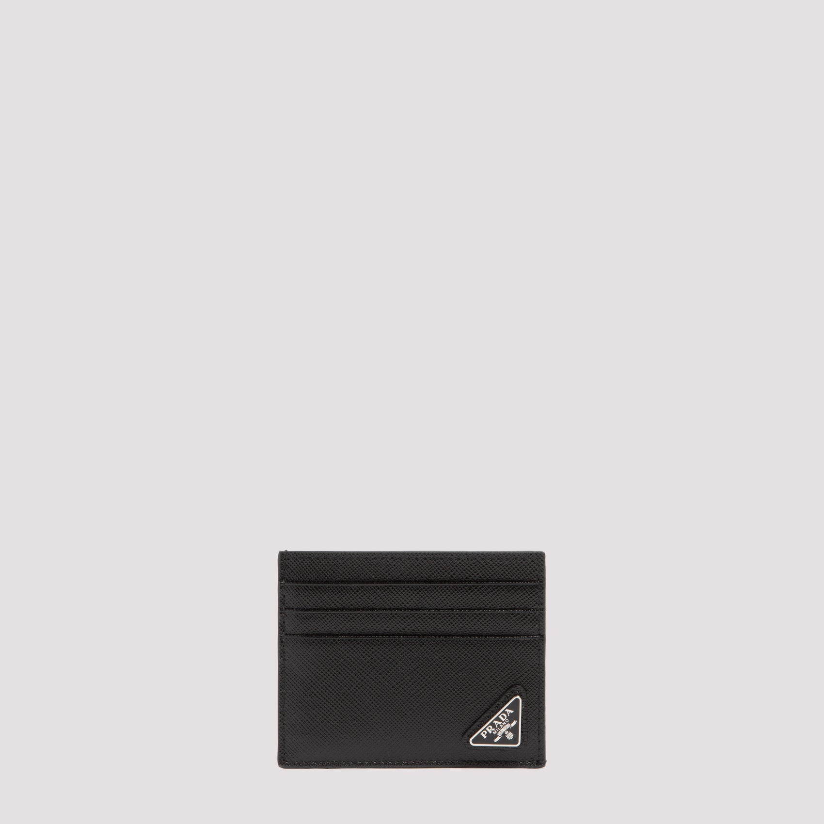 Prada saffiano sleek card holder