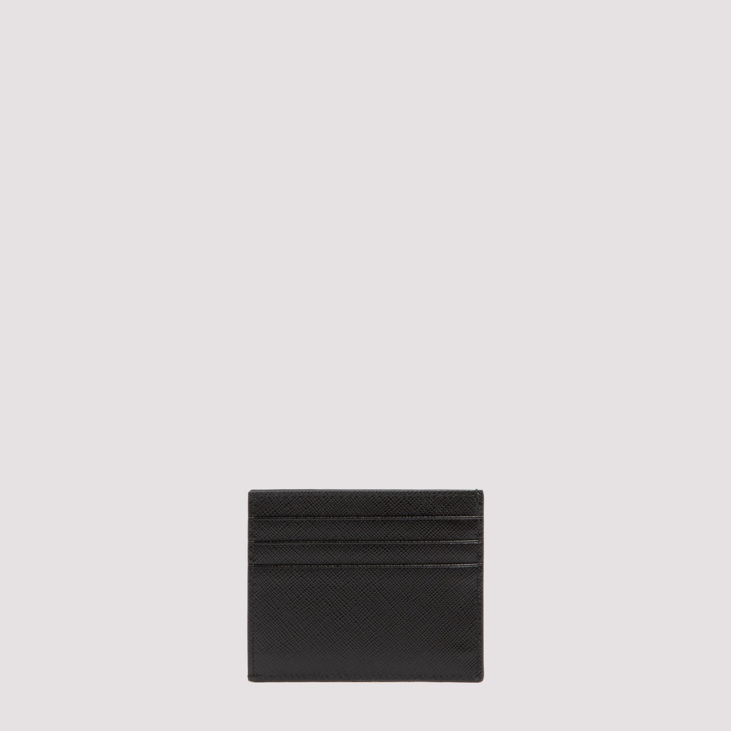 Prada saffiano sleek card holder