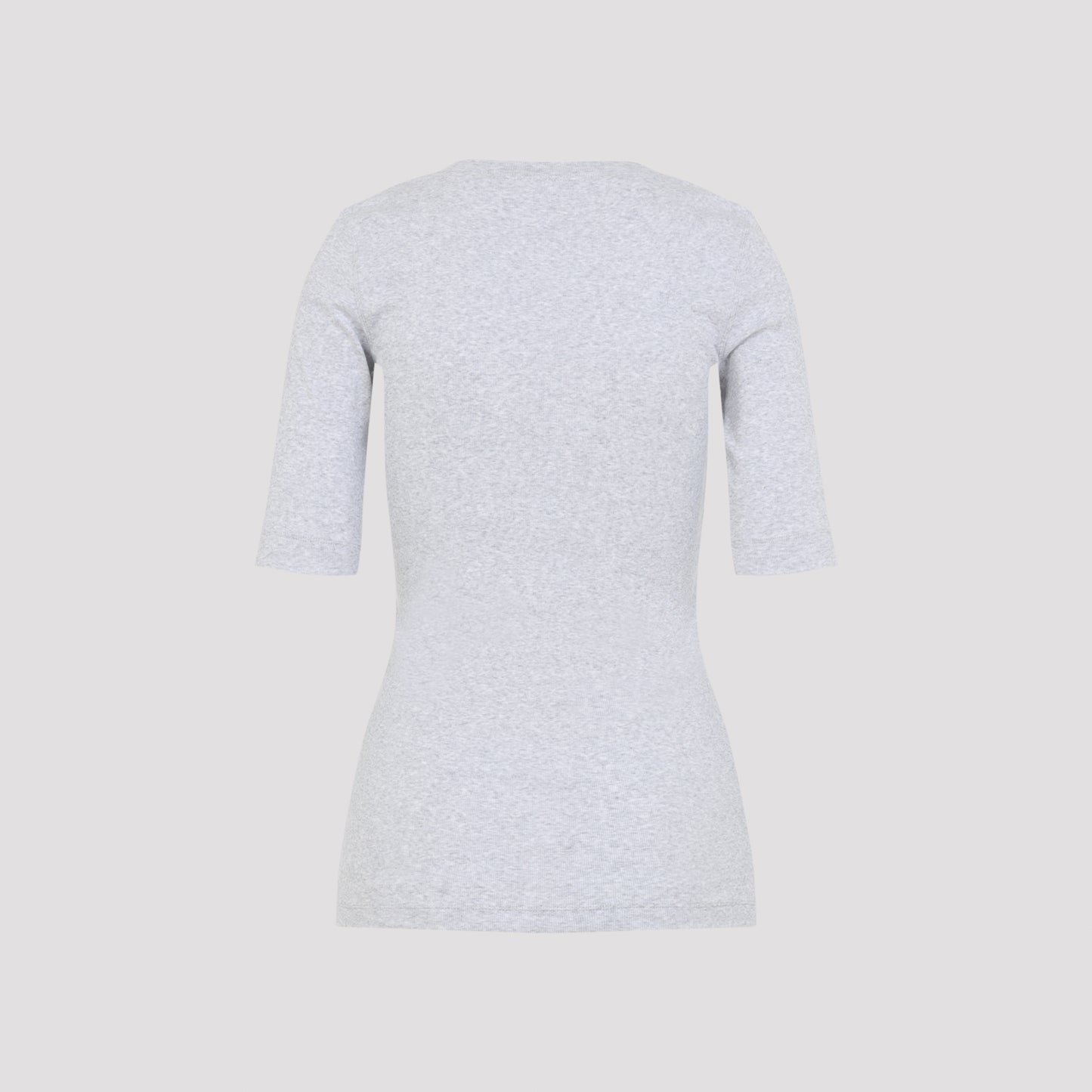 Brunello Cucinelli V-Neck Ribbed T-Shirt