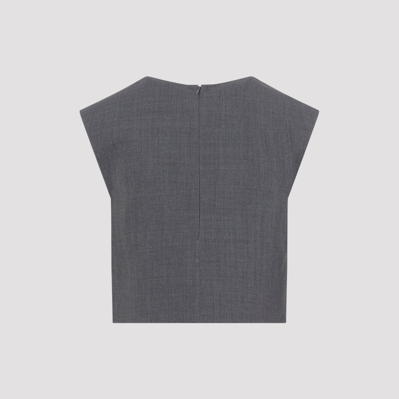 Jil Sander Wool and Silk Top