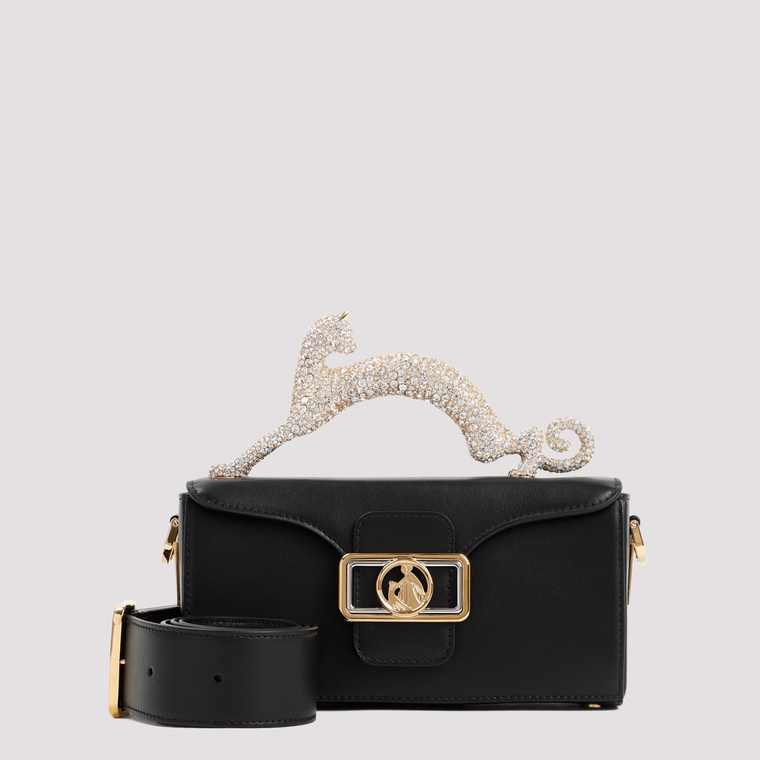 Lanvin Nano Pencil Cat Strass Bag