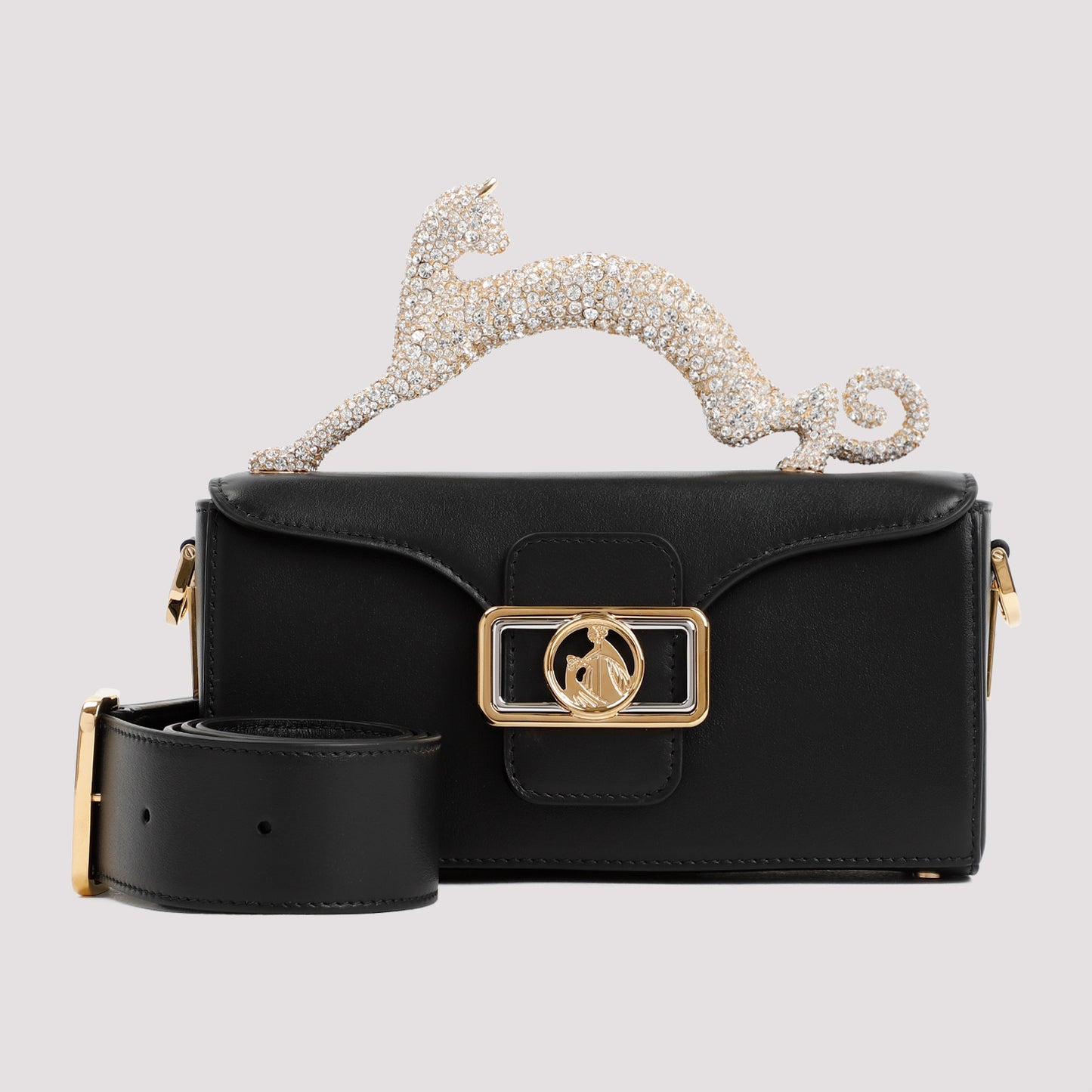 Lanvin Nano Pencil Cat Strass Bag