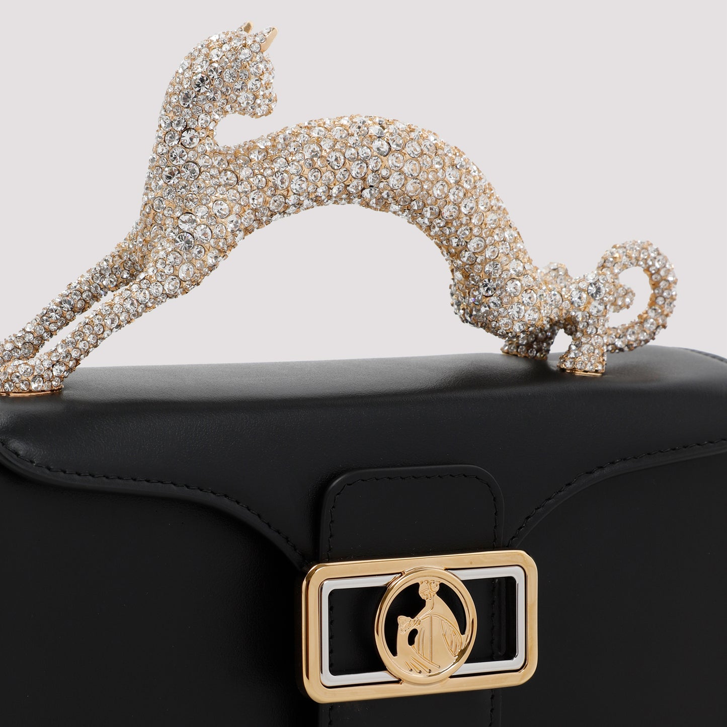 Lanvin Nano Pencil Cat Strass Bag