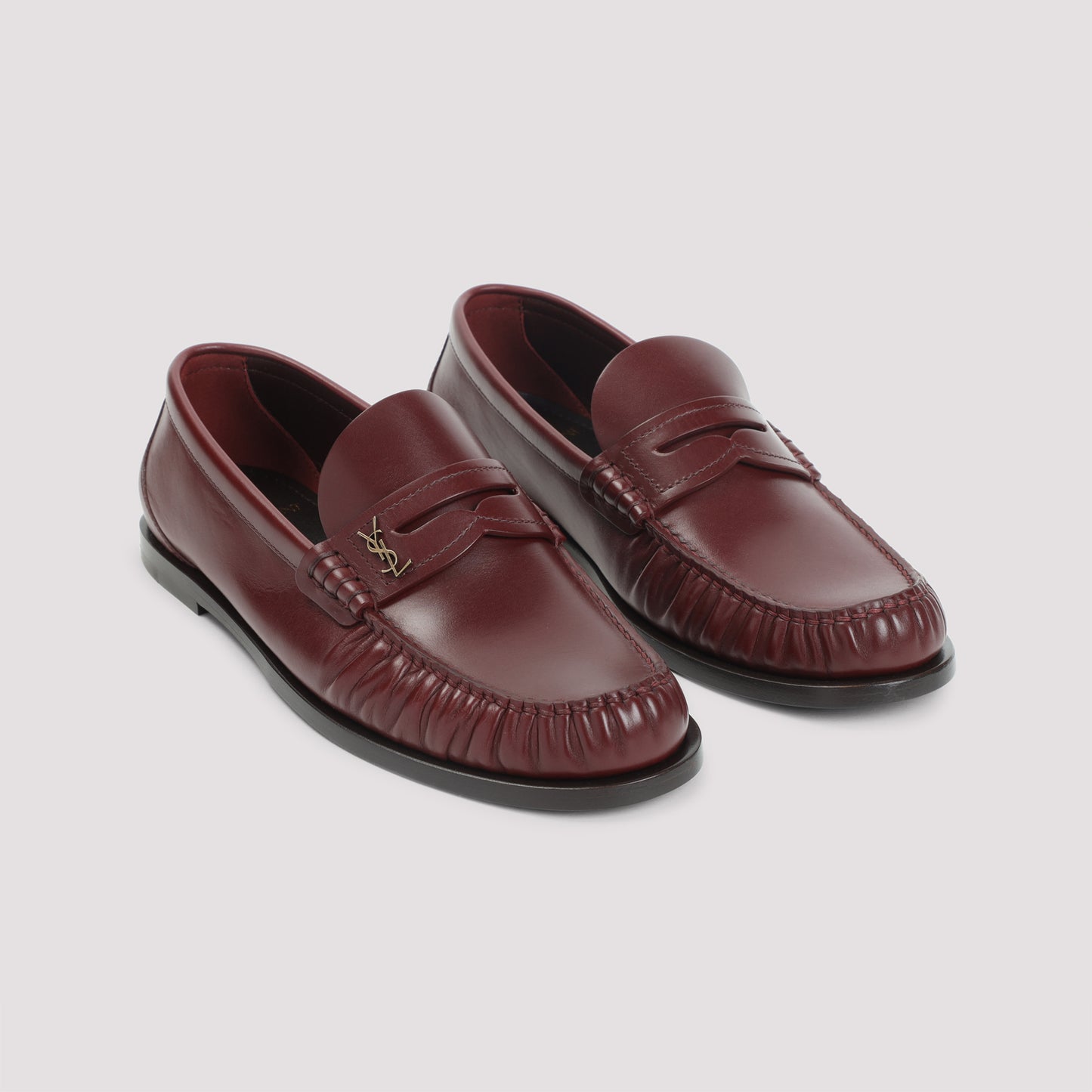 Saint Laurent Leather Loafers