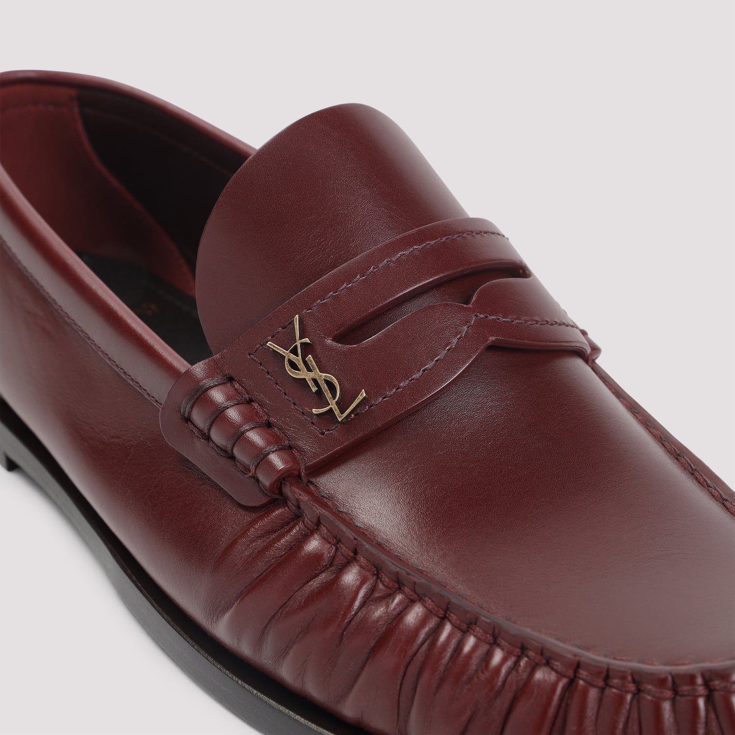 Saint Laurent Leather Loafers