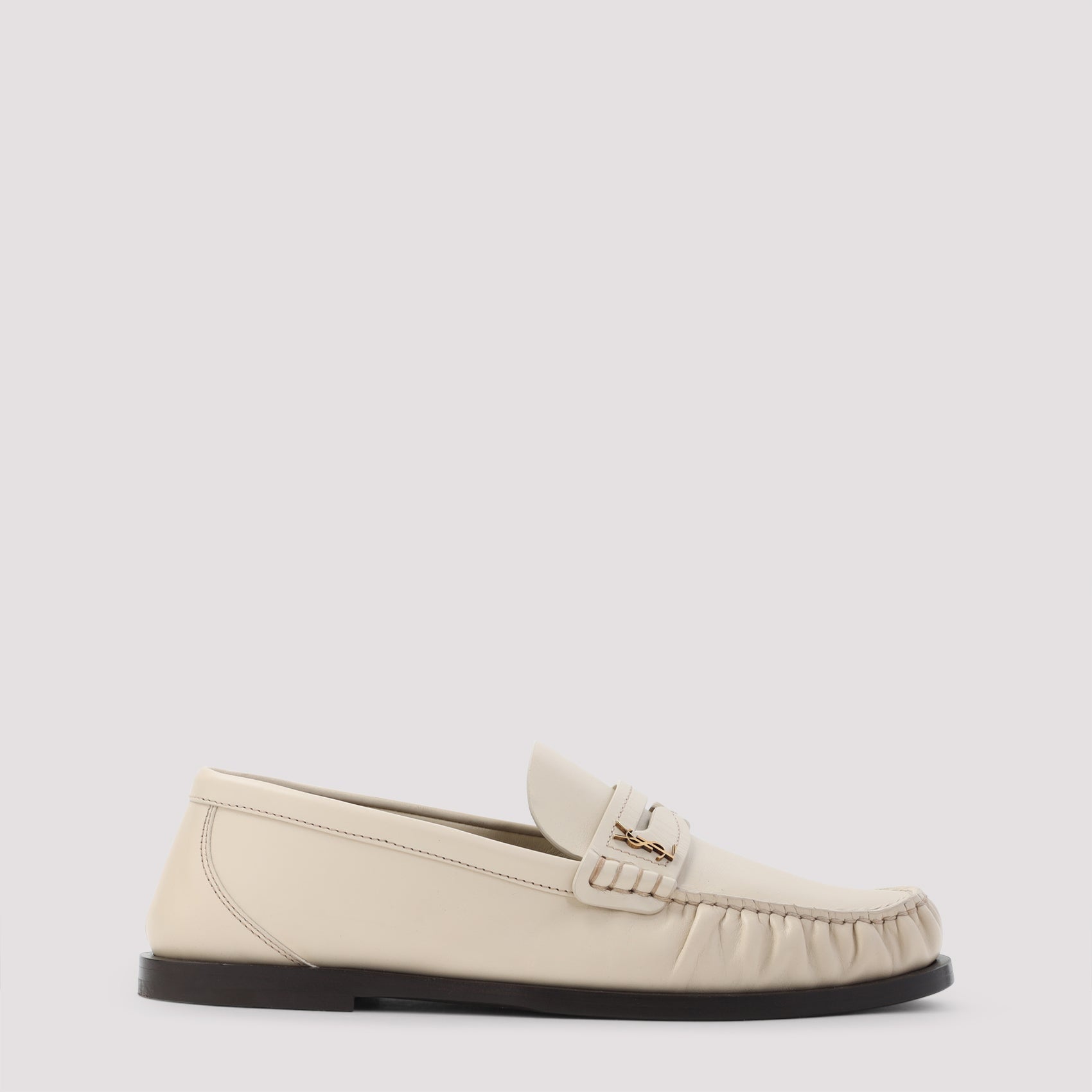 Saint Laurent Leather Loafers