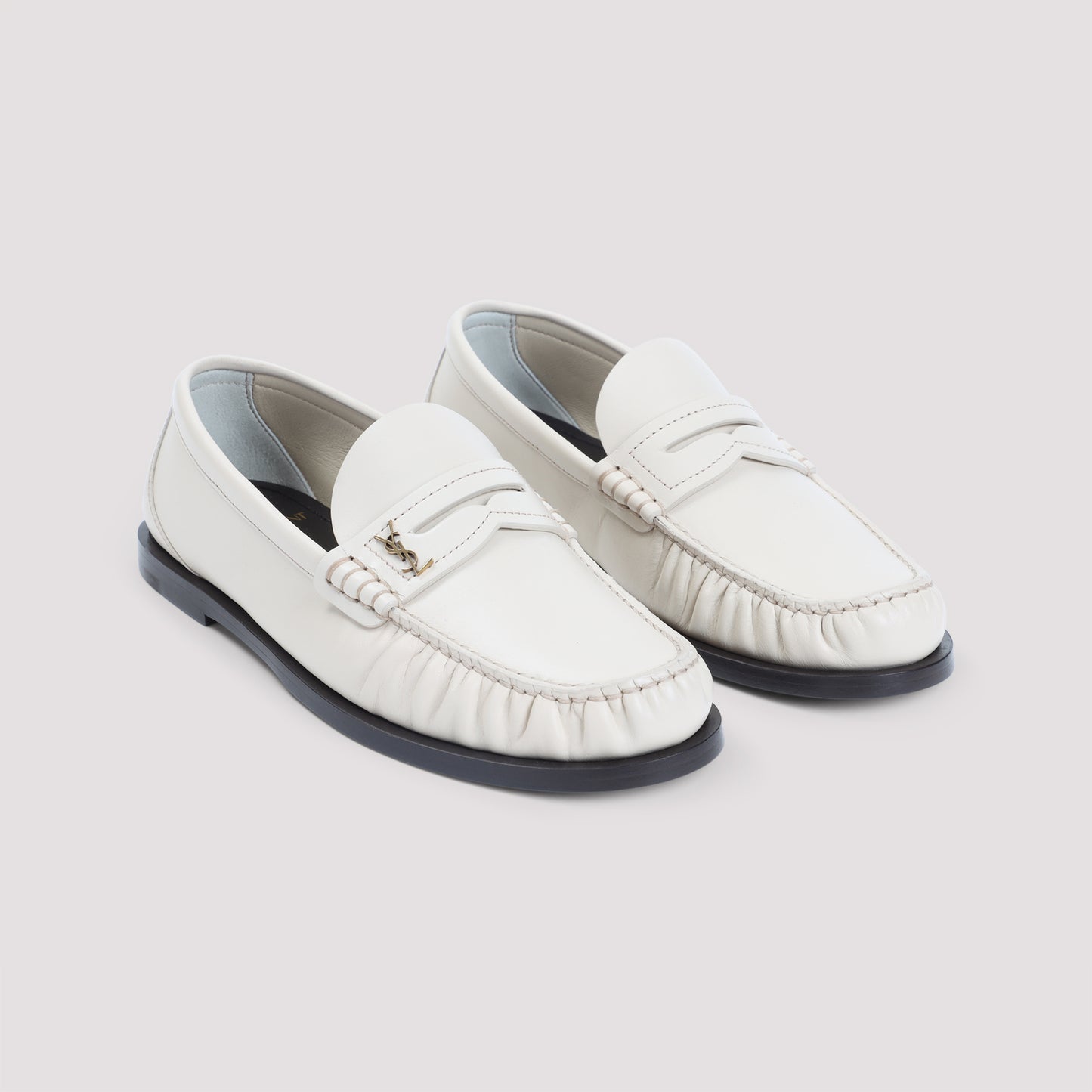 Saint Laurent Leather Loafers