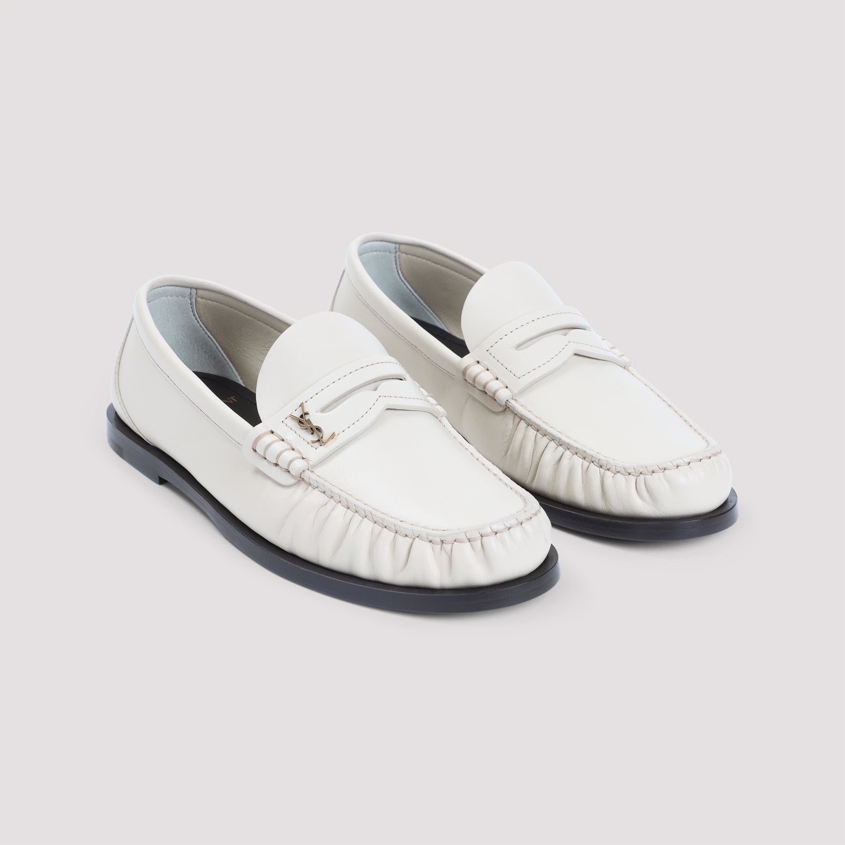 Saint Laurent Leather Loafers