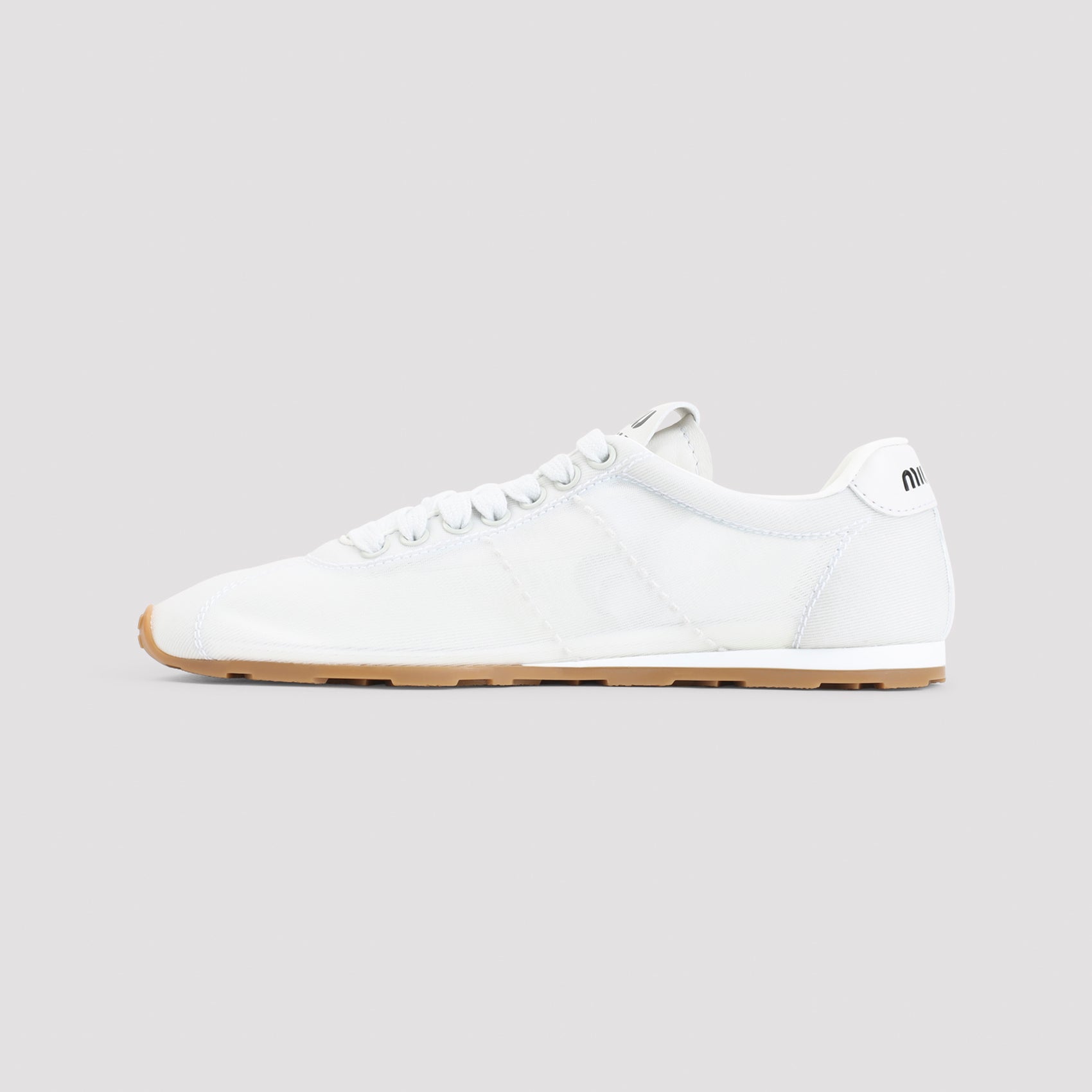 Miu Miu Lace Up Sneakers