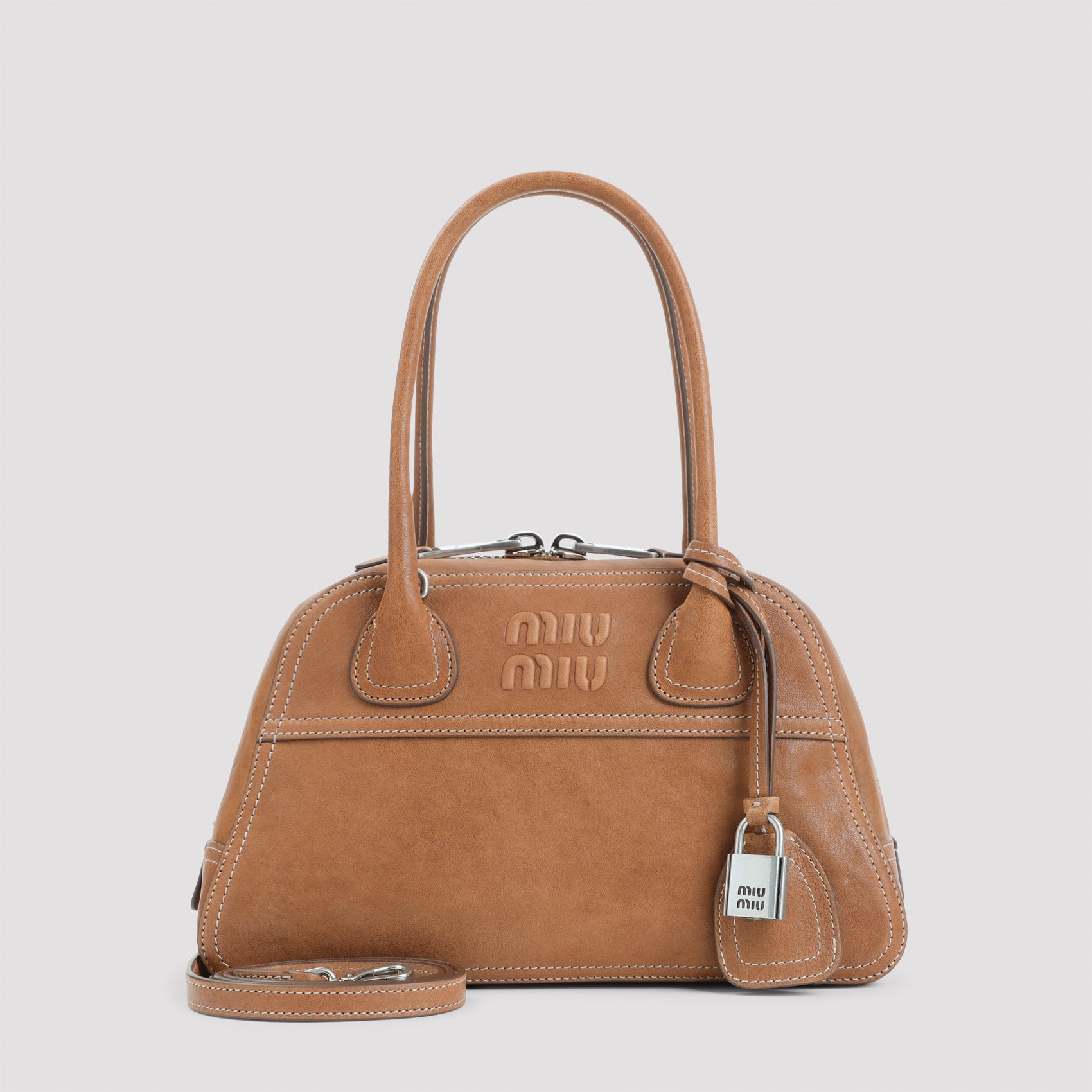 Miu Miu Vivian Nappa Shoulder Bag