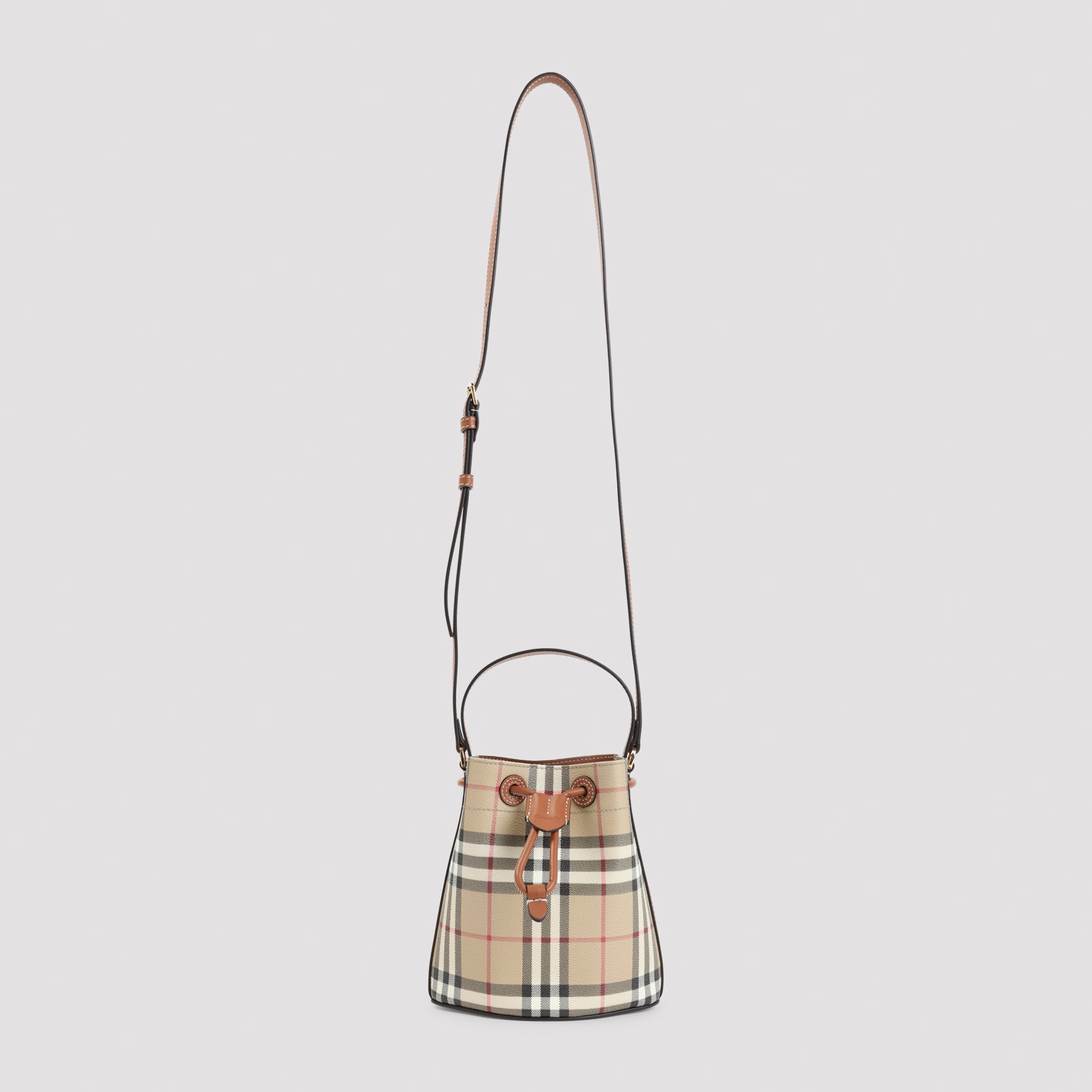 Burberry Drawsting Bucket Bag