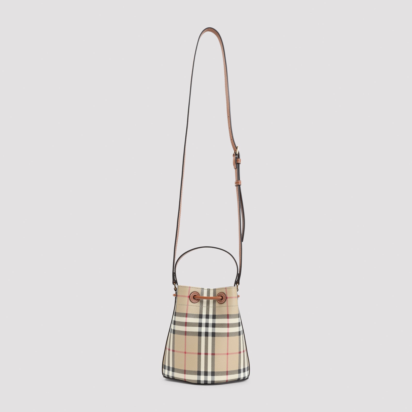 Burberry Drawsting Bucket Bag