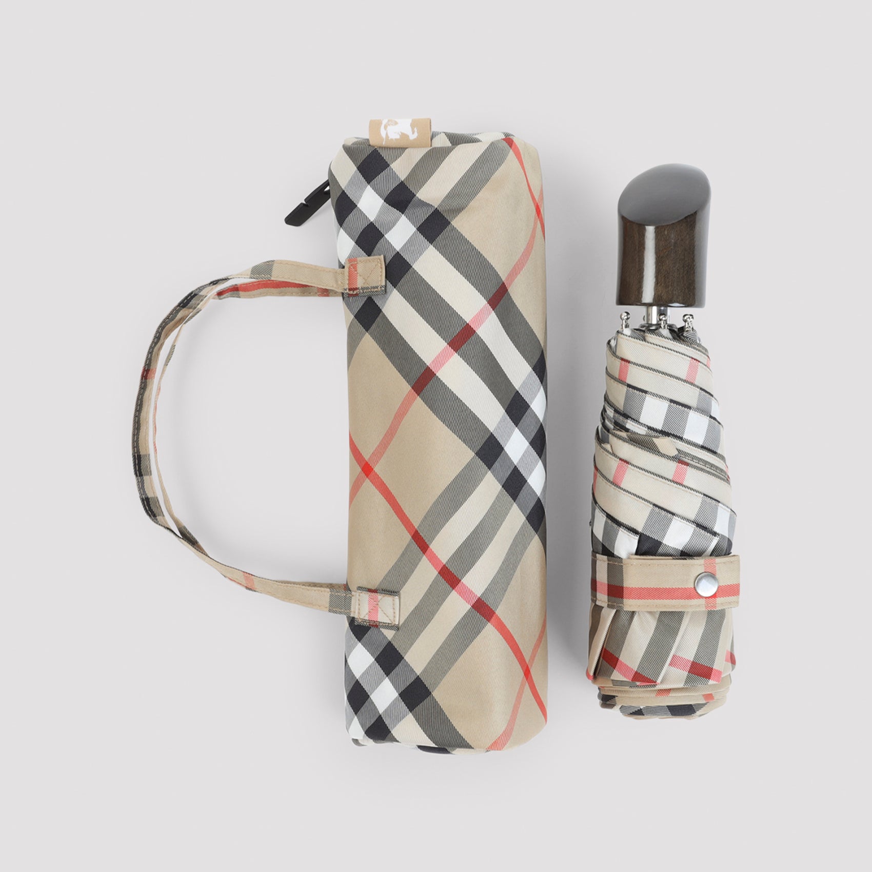 Burberry Check Compact Umbrella