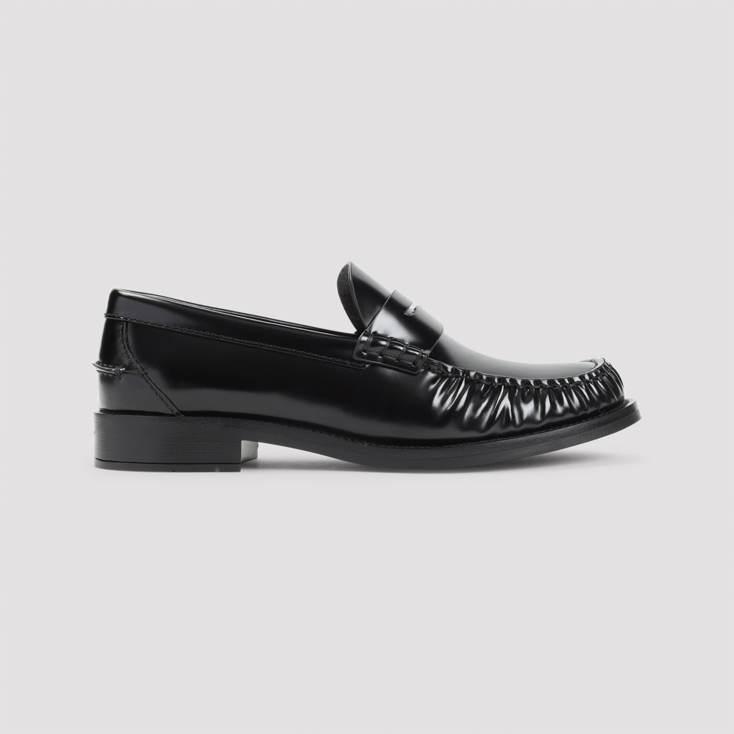 Prada Black Classic Loafers