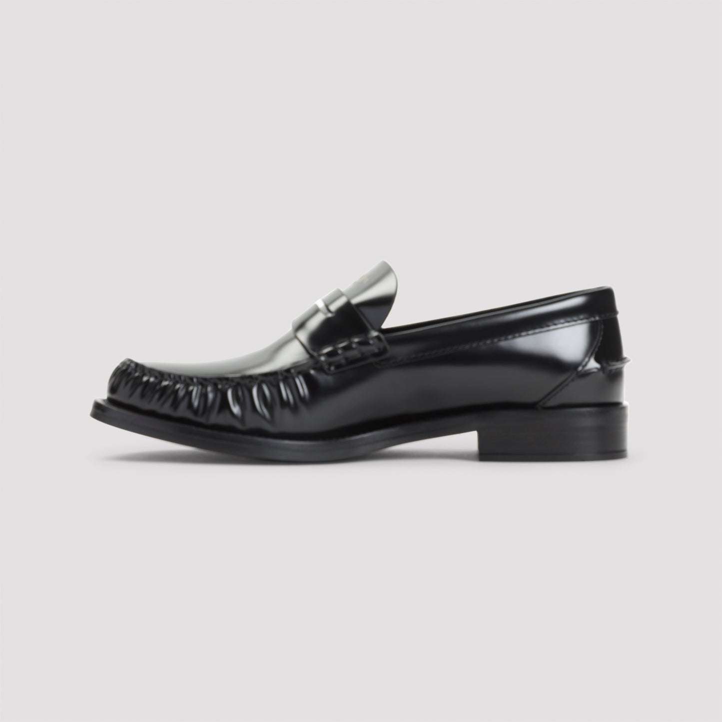 Prada Black Classic Loafers