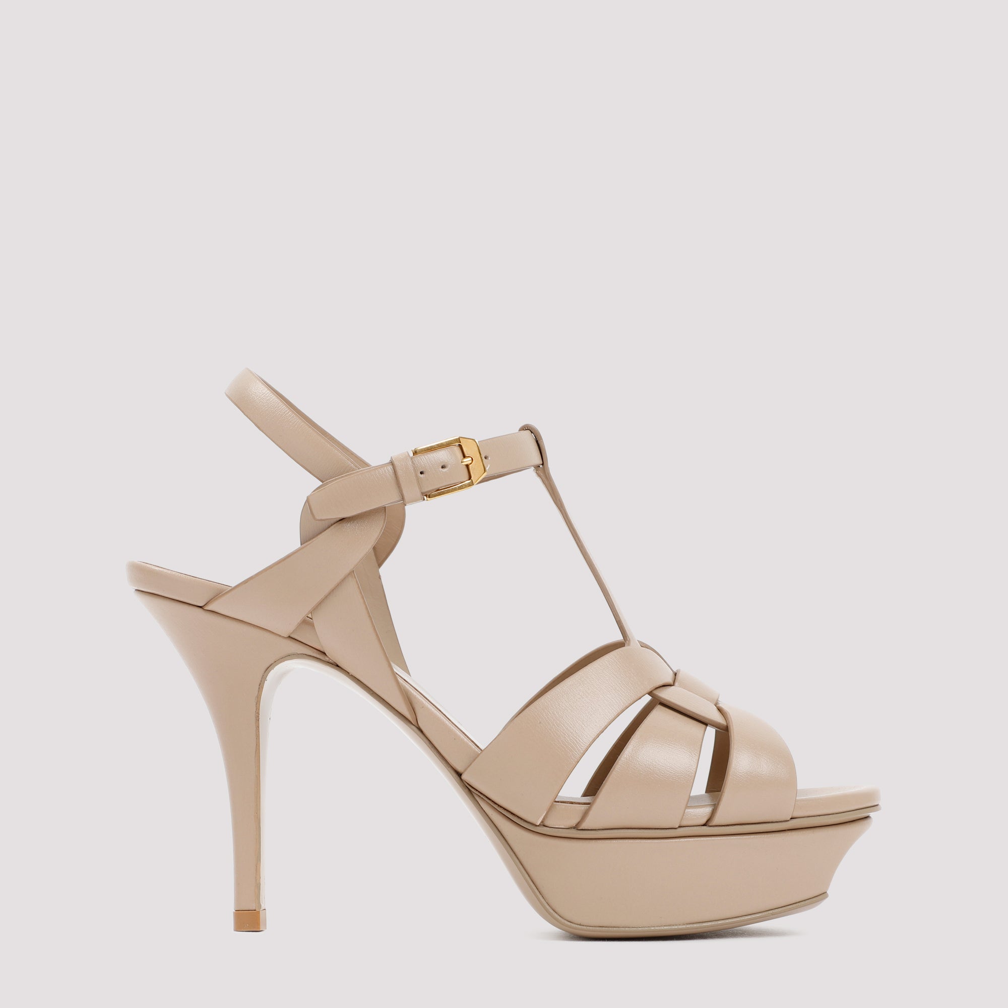Saint Laurent Leather Tribute Sandal