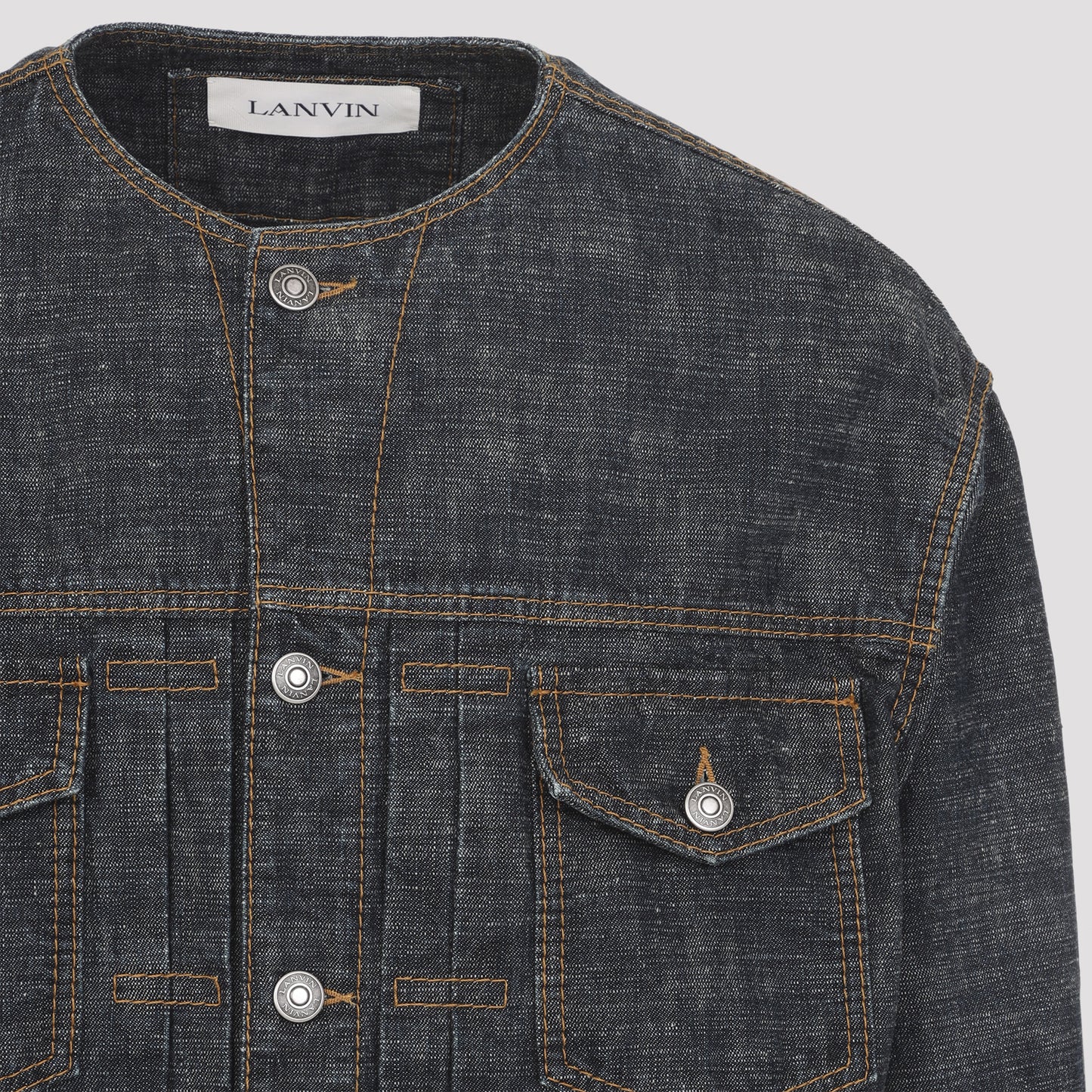 Lanvin Collarless Jacket