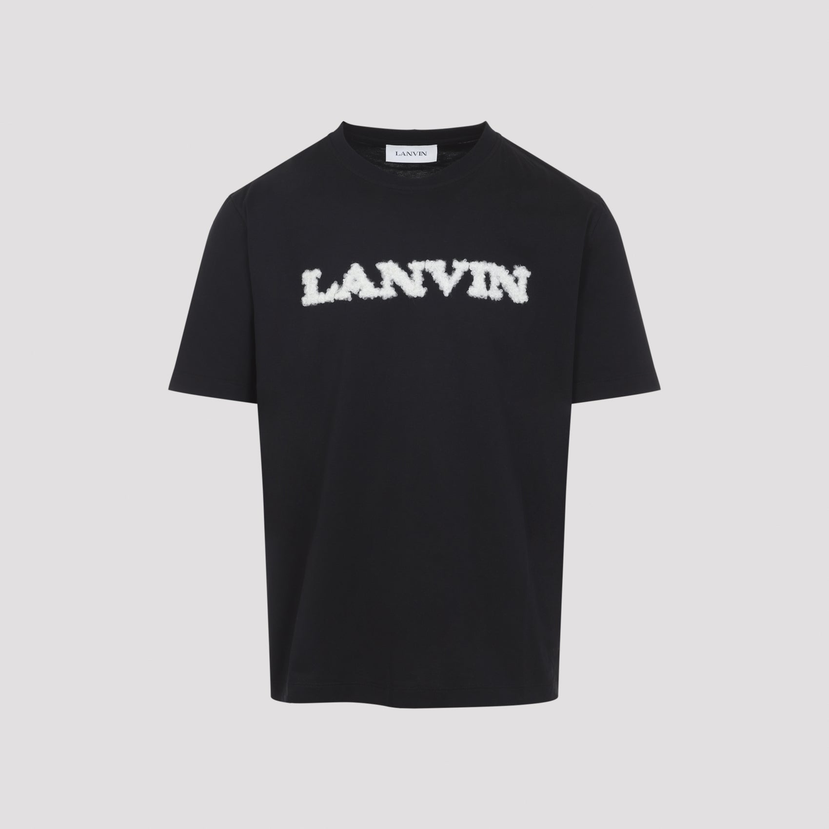 Lanvin Shearling Detail T-shirt