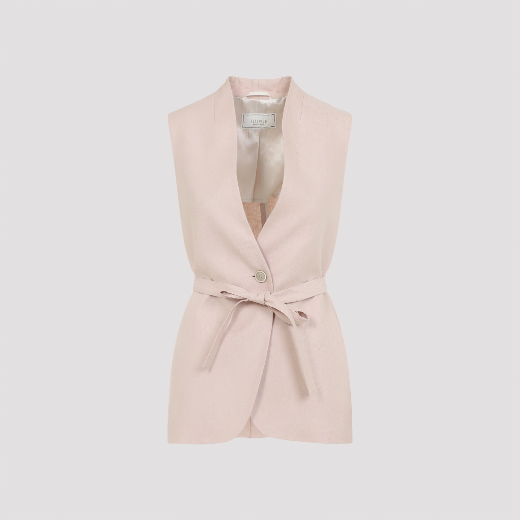 Peserico Linen Gilet