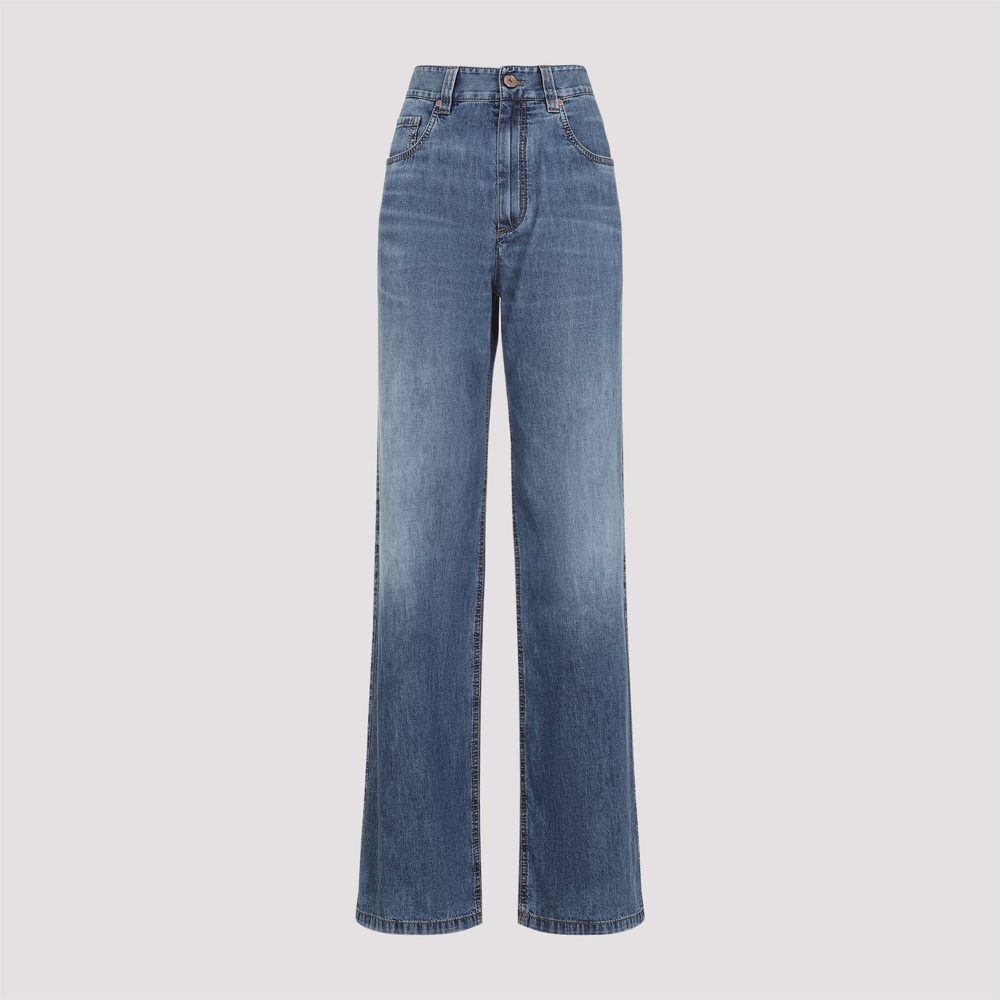 Brunello Cucinelli Wide Leg Jeans