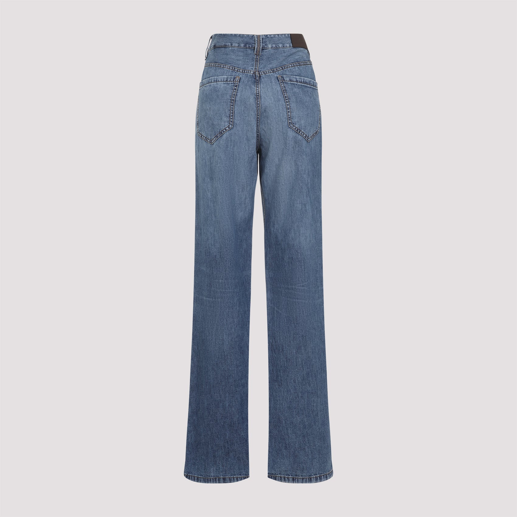 Brunello Cucinelli Wide Leg Jeans