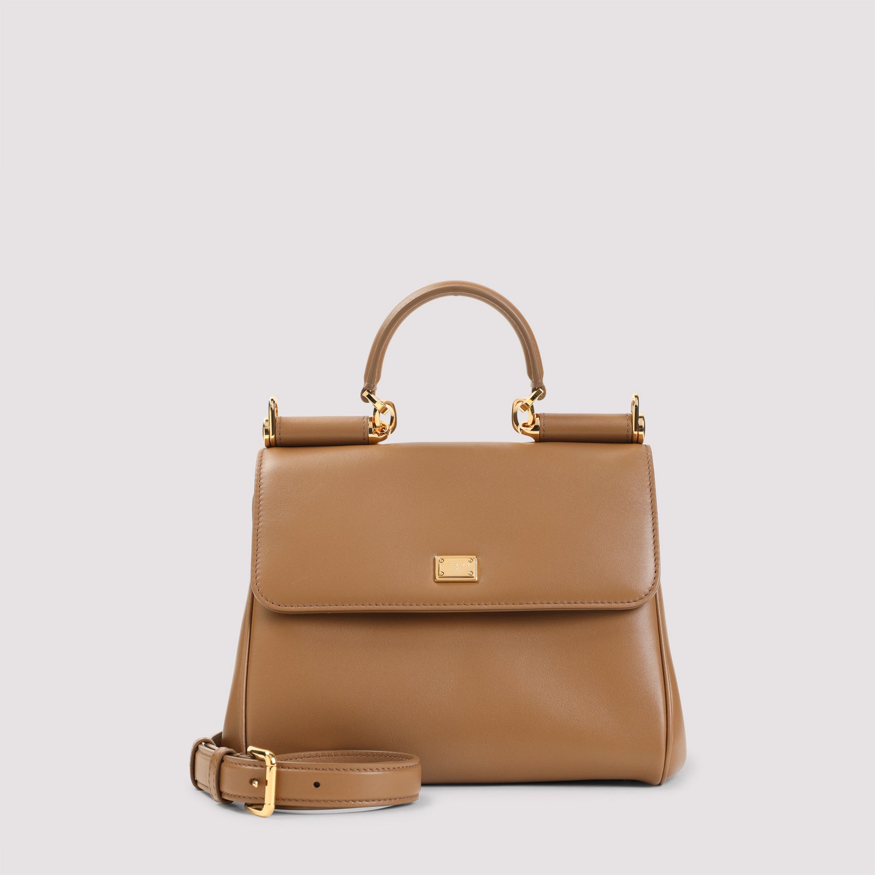 Dolce & Gabbana Sicily Soft Calf Leather Handbag