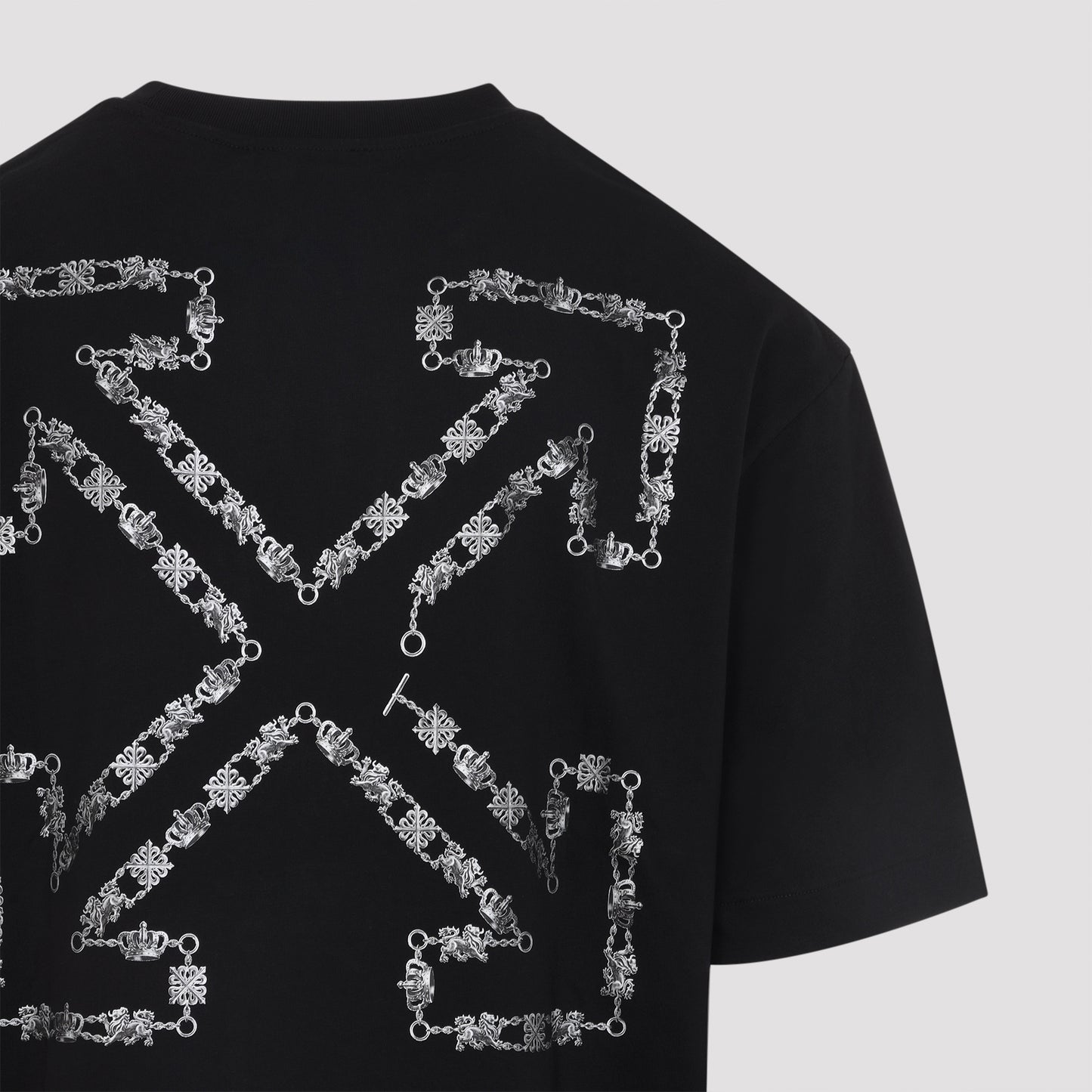 Off White Chain Araldic Arrow Skate T-shirt