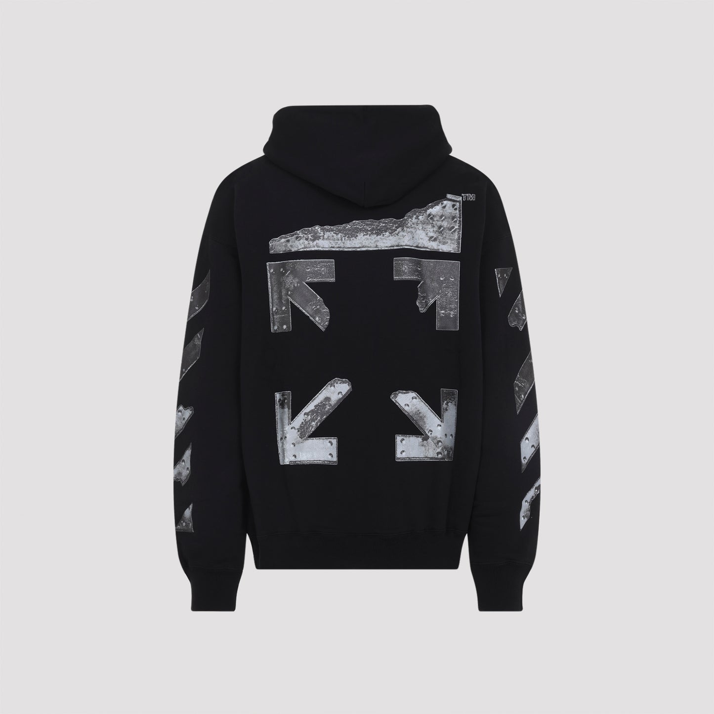 Off White Metal Arrow Skate Hoodie