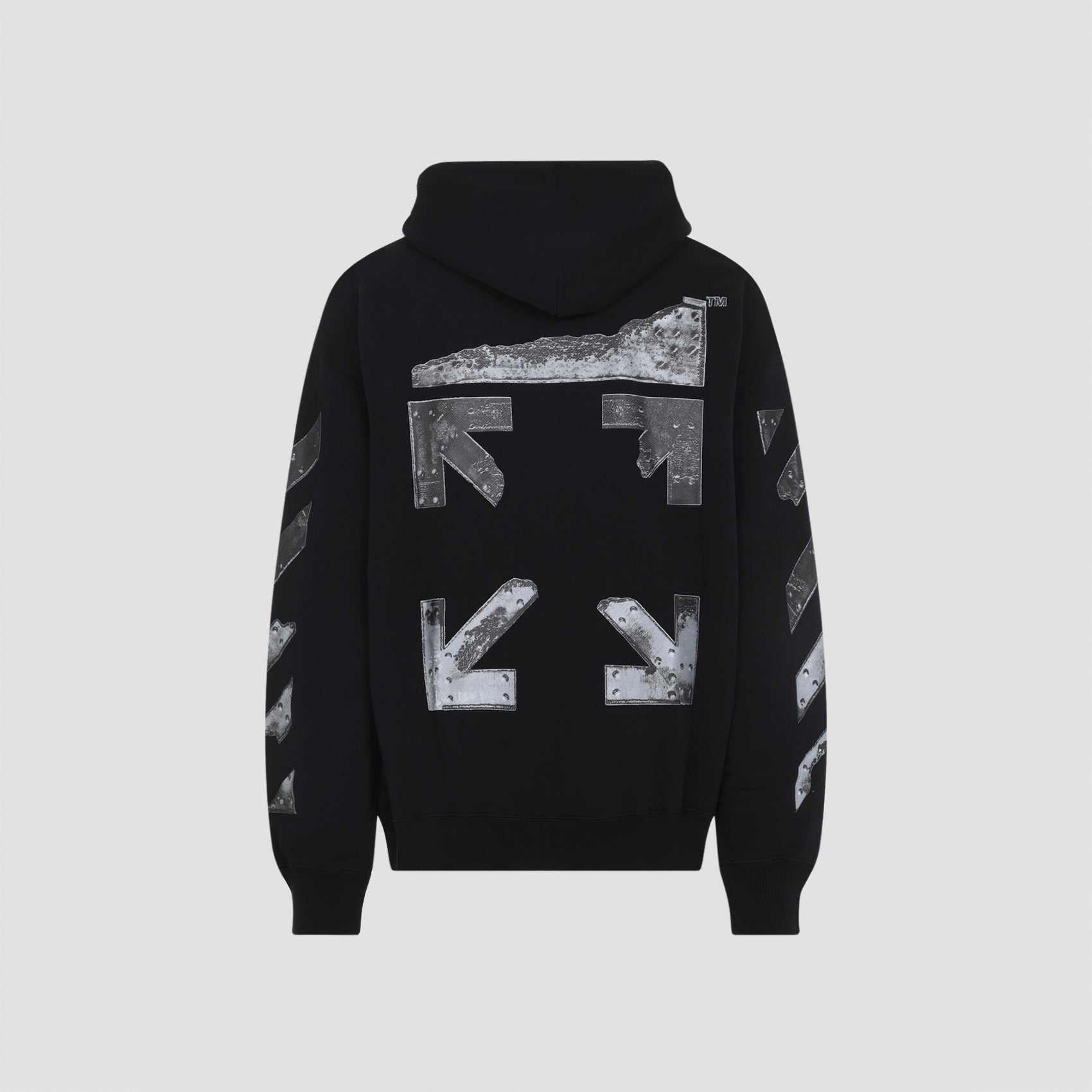 Off White Metal Arrow Skate Hoodie