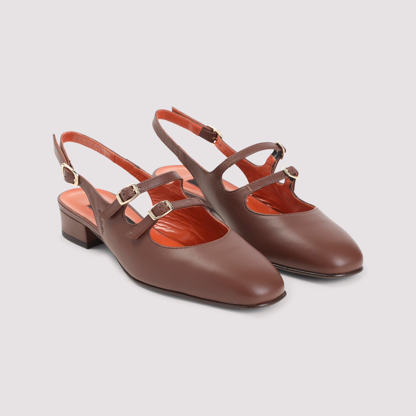 Carel Paris Peche Calf Sling Back Pumps