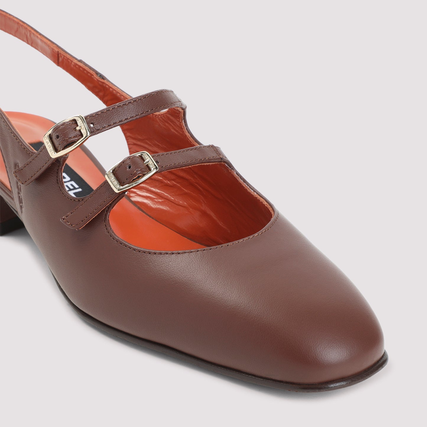 Carel Paris Peche Calf Sling Back Pumps