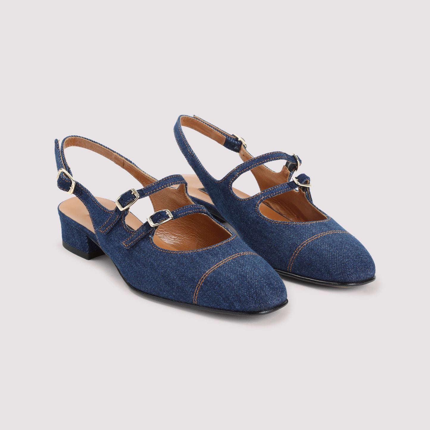 Carel Paris Peche 25 Fabrics Mary Jane Pumps