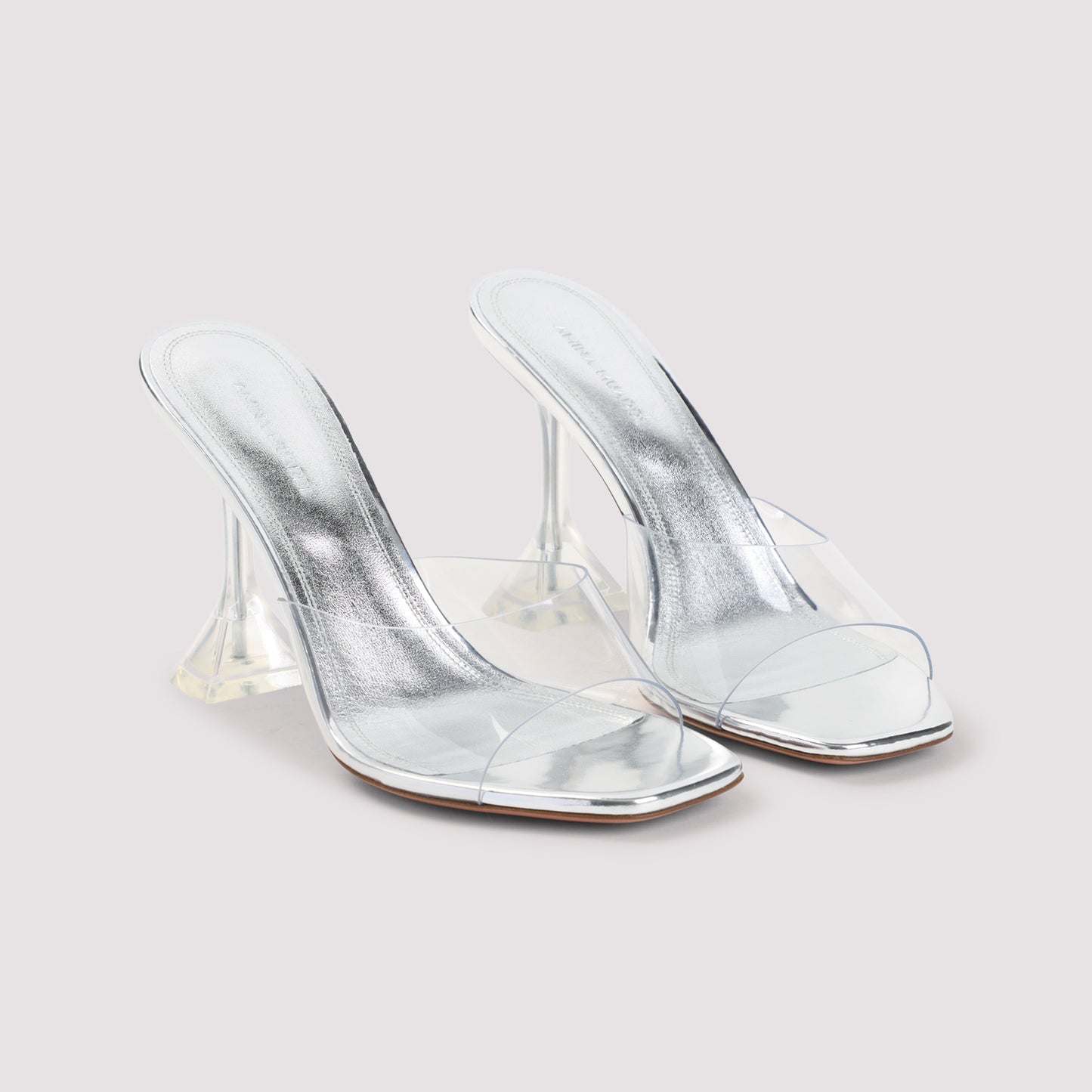 Amina Muaddi Lupita Glass Slipper