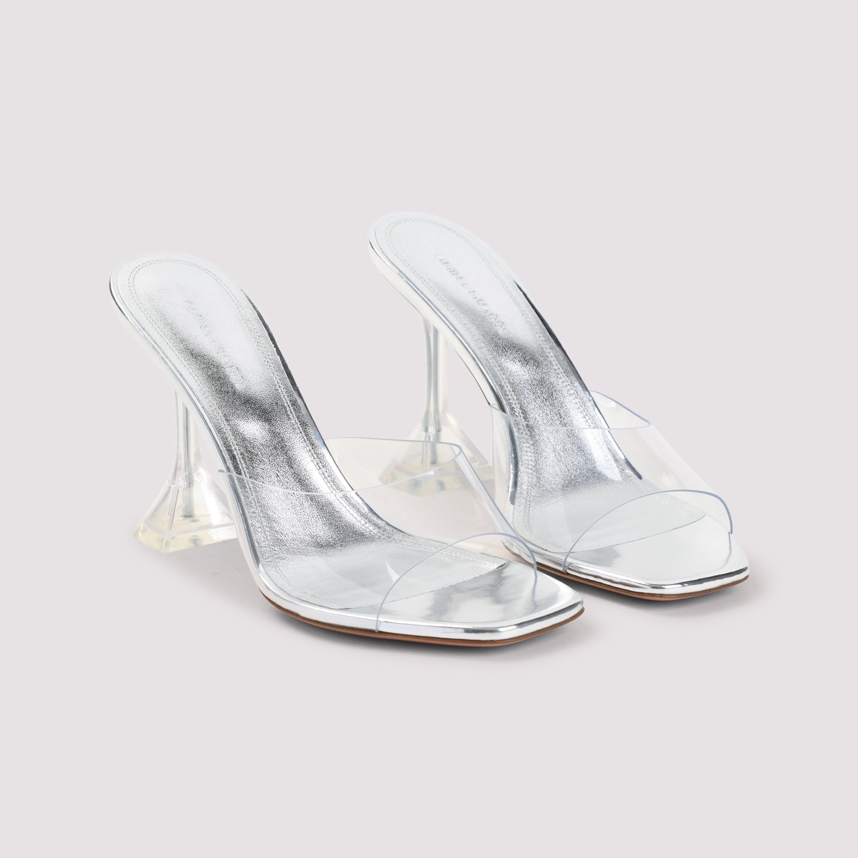 Amina Muaddi Lupita Glass Slipper