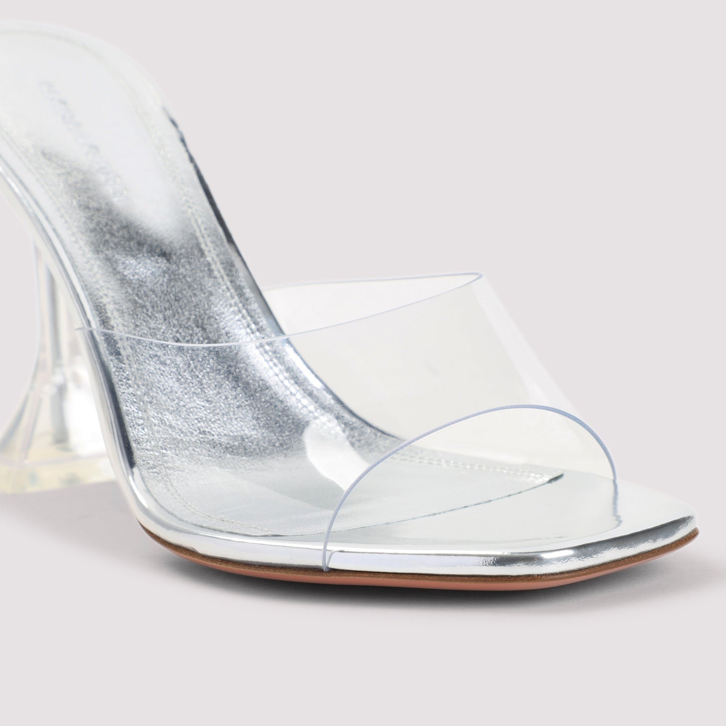 Amina Muaddi Lupita Glass Slipper