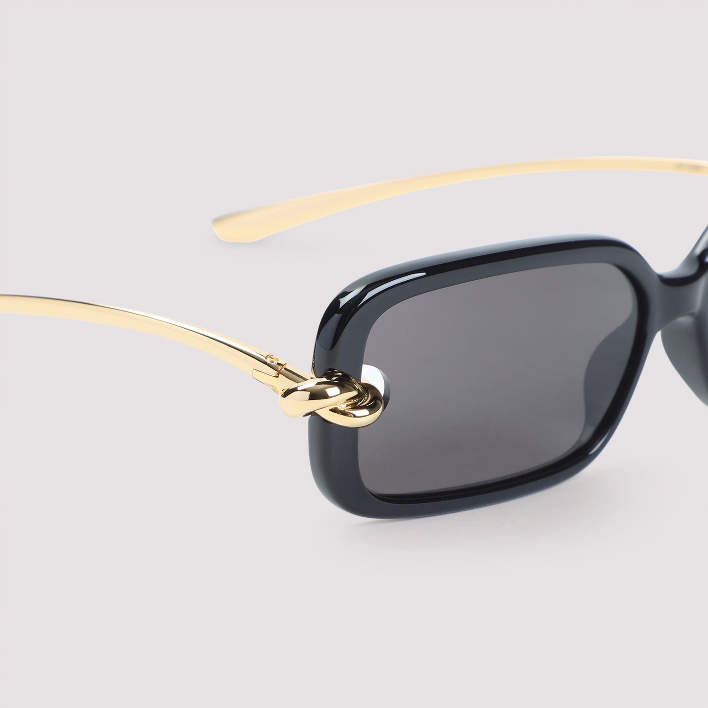 Bottega Veneta Knot Rectangular Sunglasses