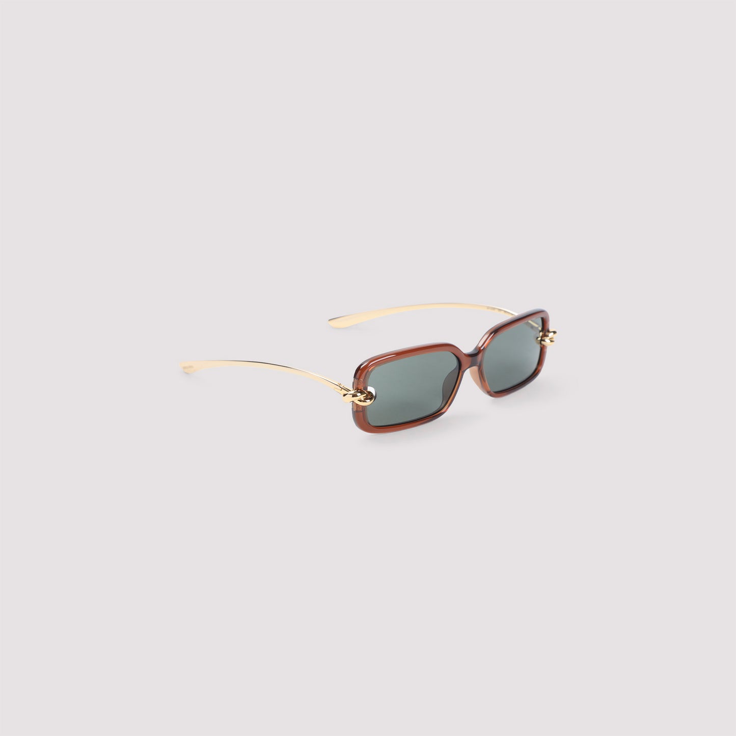 Bottega Veneta Knot Rectangular Sunglasses