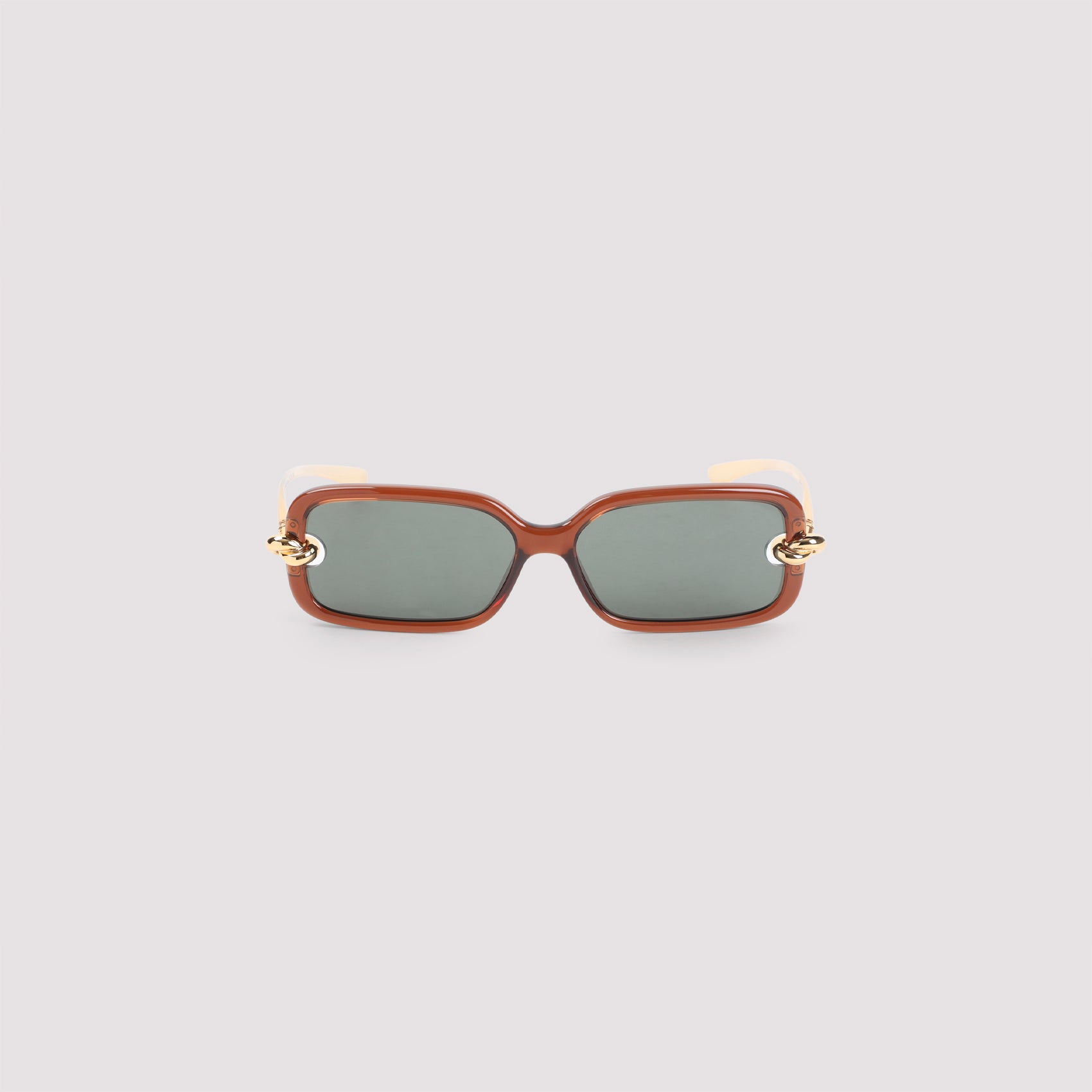 Bottega Veneta Knot Rectangular Sunglasses