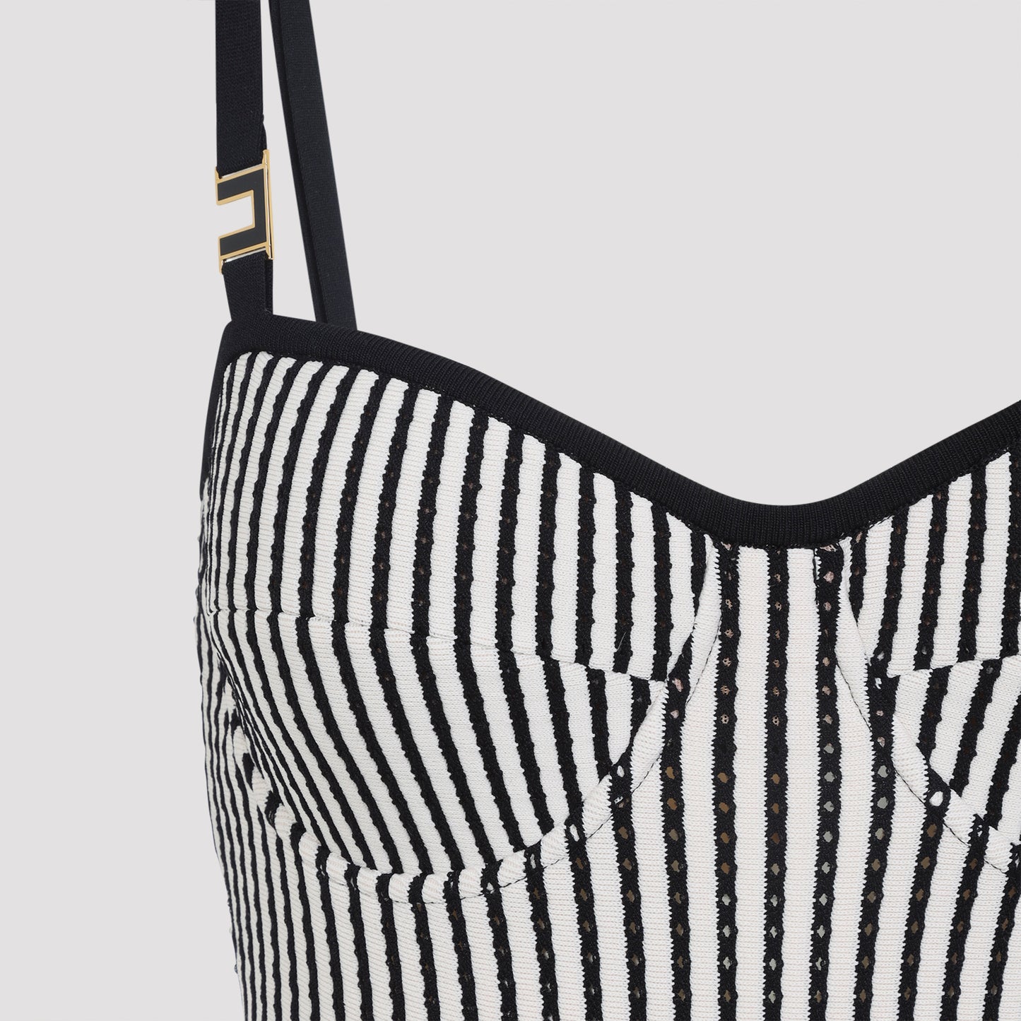 Elisabetta Franchi Knit Mini Dress