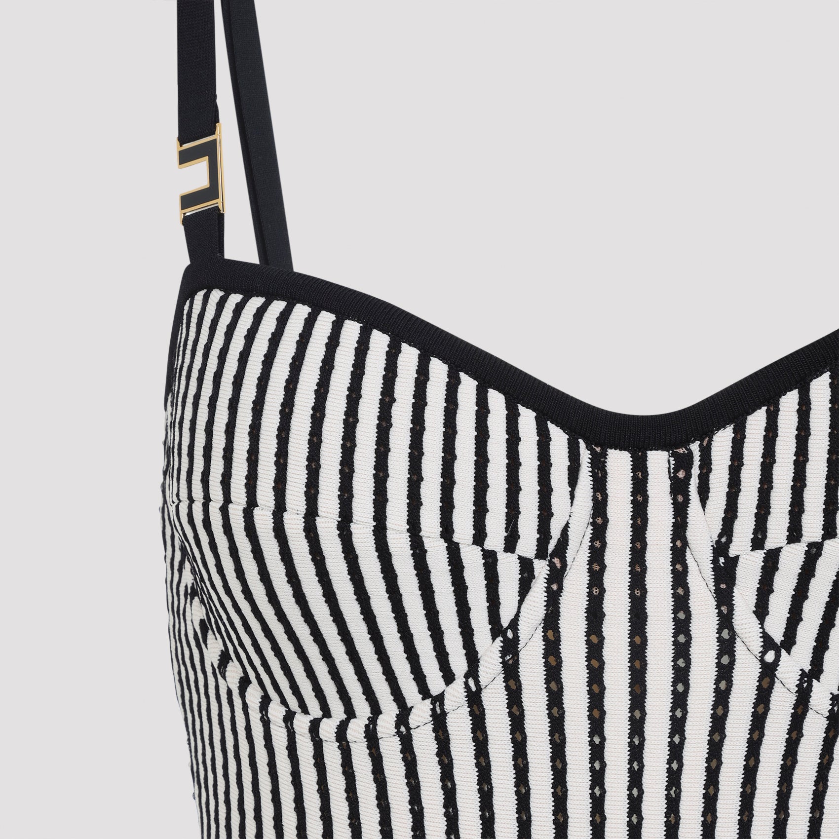 Elisabetta Franchi Knit Mini Dress